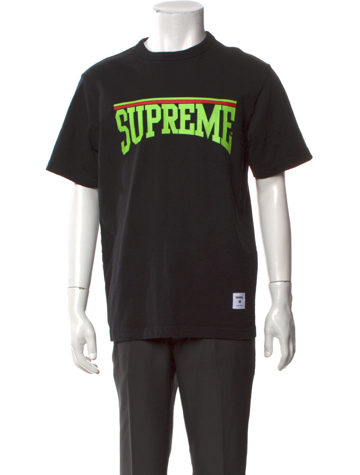 Supreme Graphic Print Crew Neck T-Shirt