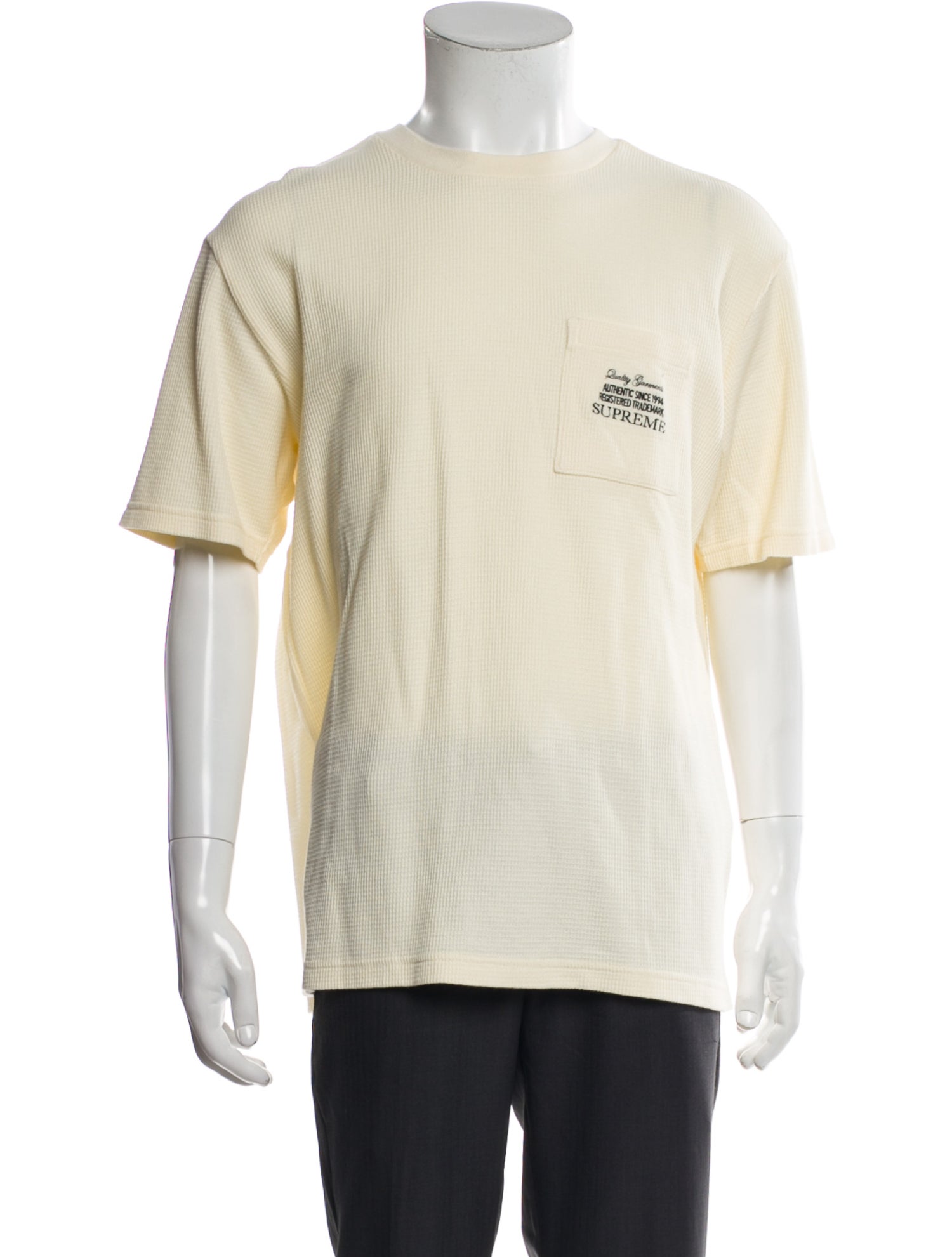 Supreme 2019 Waffle Pocket T-Shirt