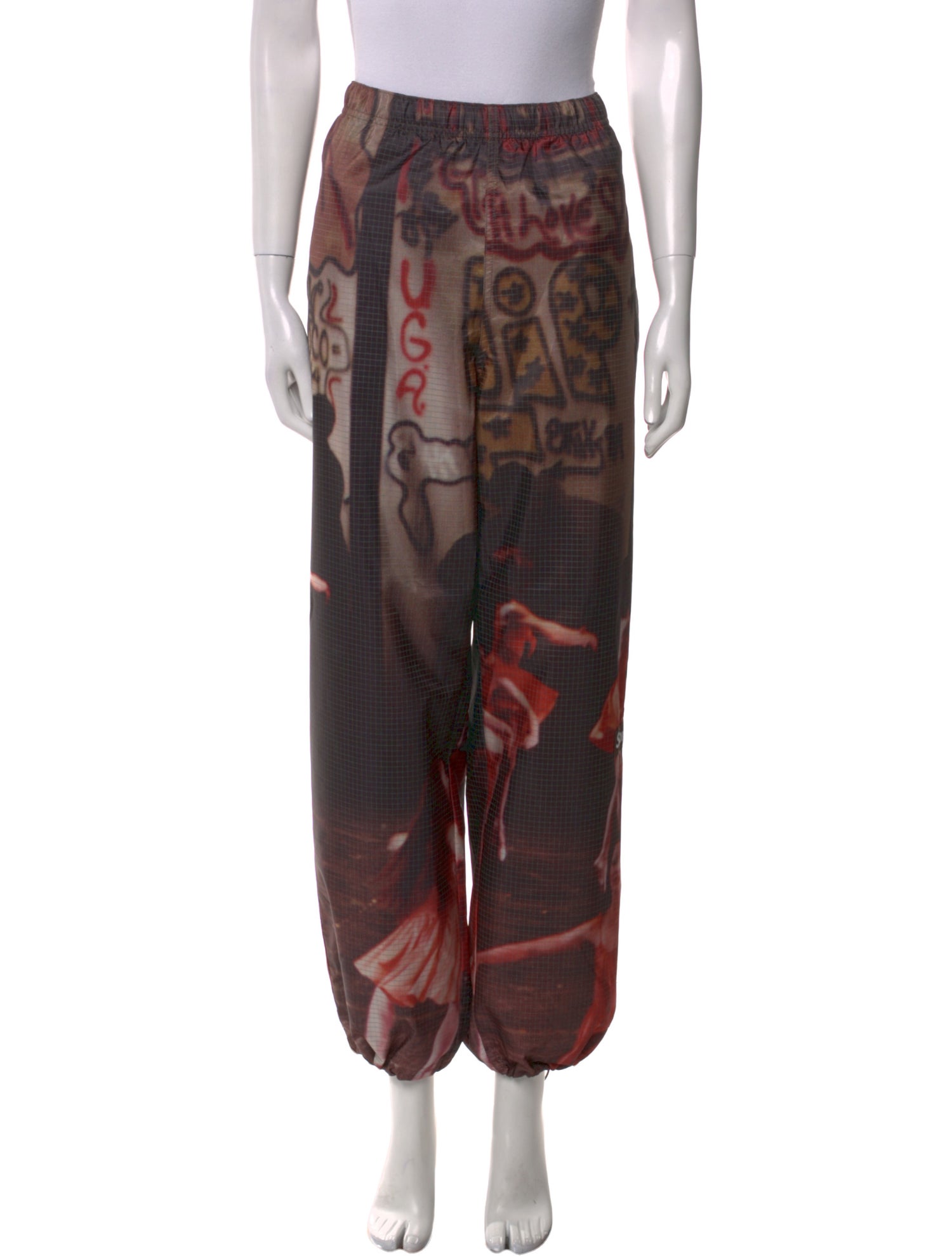 Supreme Printed Straight Leg Pants