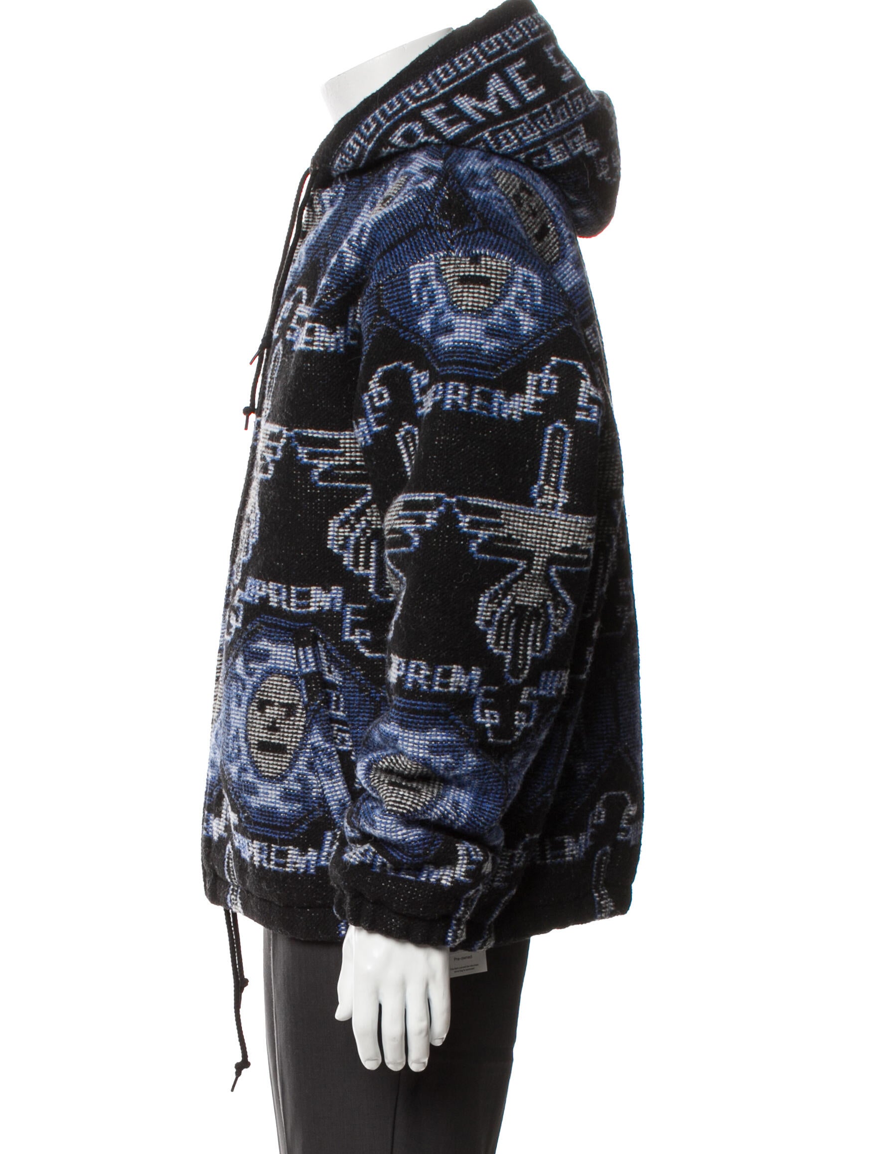 Supreme Printed Puffer Coat