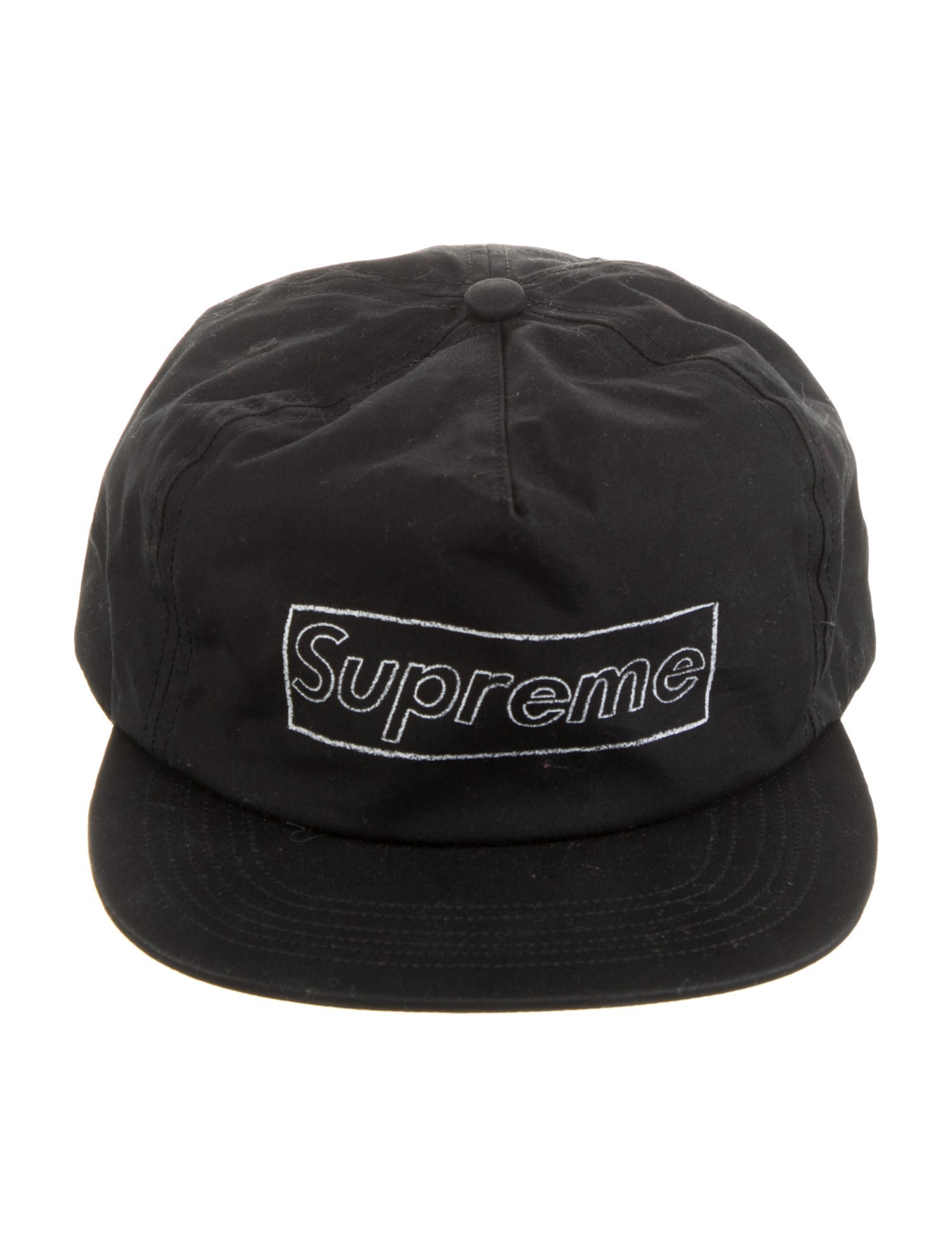 Supreme Kaws Chalk Box Logo 5-Panel Snapback Cap (SS21)