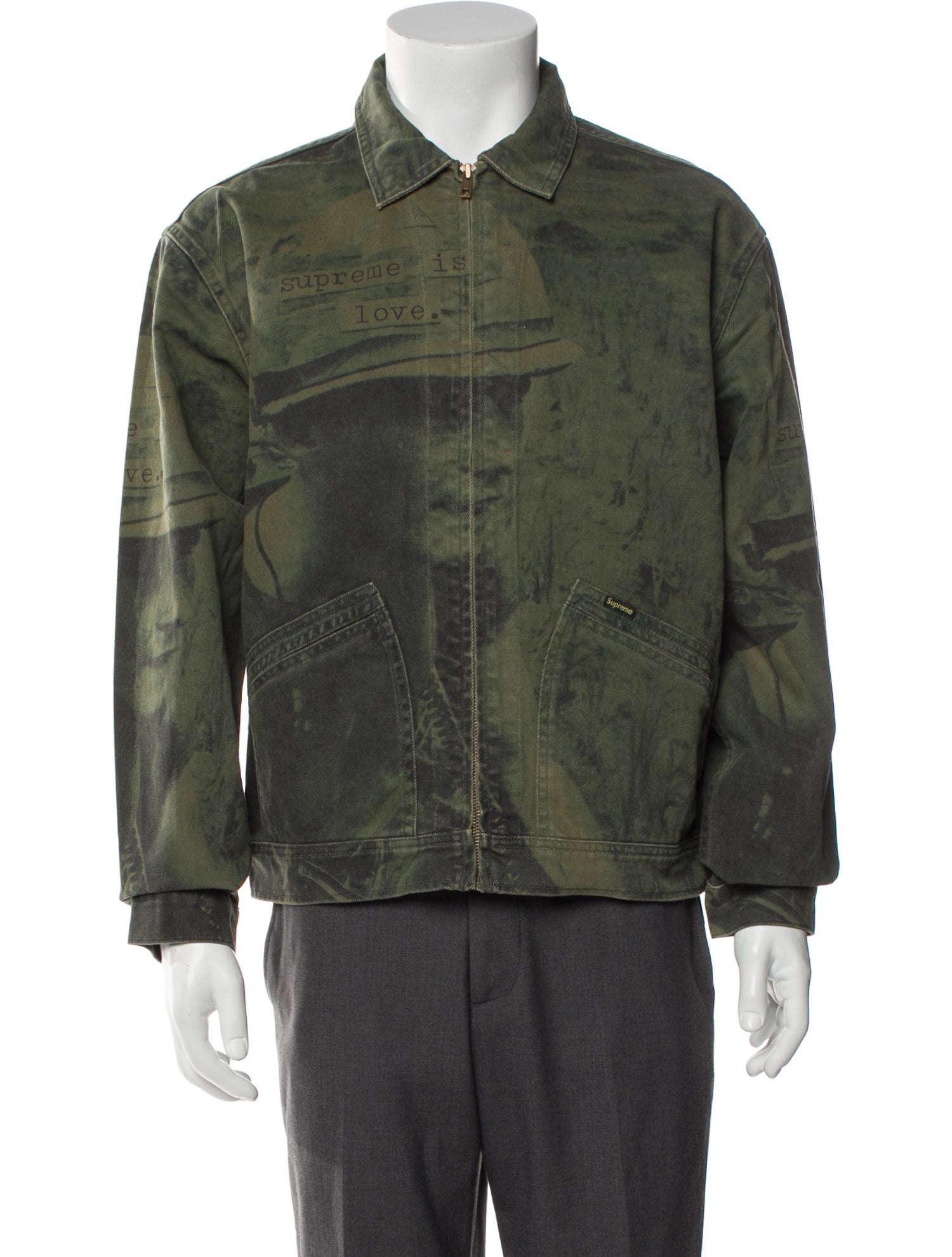 Supreme 2019 The Smiths 'Is Love' Denim Trucker Jacket