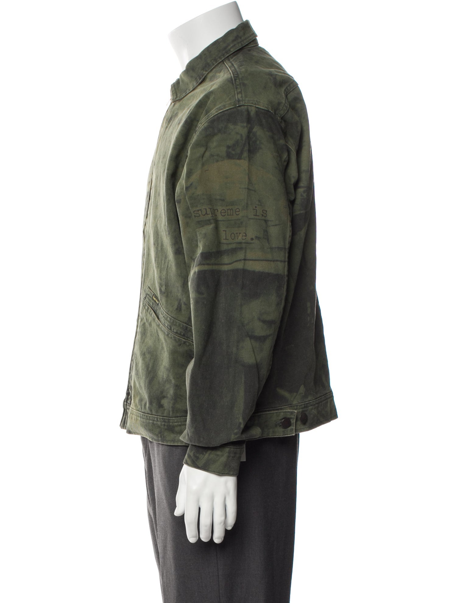 Supreme 2019 The Smiths 'Is Love' Denim Trucker Jacket