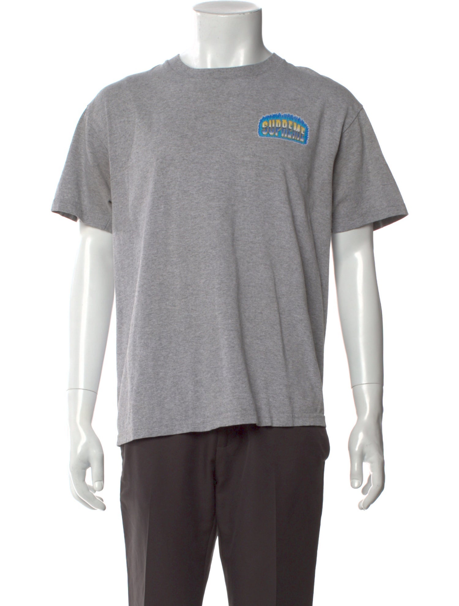 Supreme Graphic Print Crew Neck T-Shirt