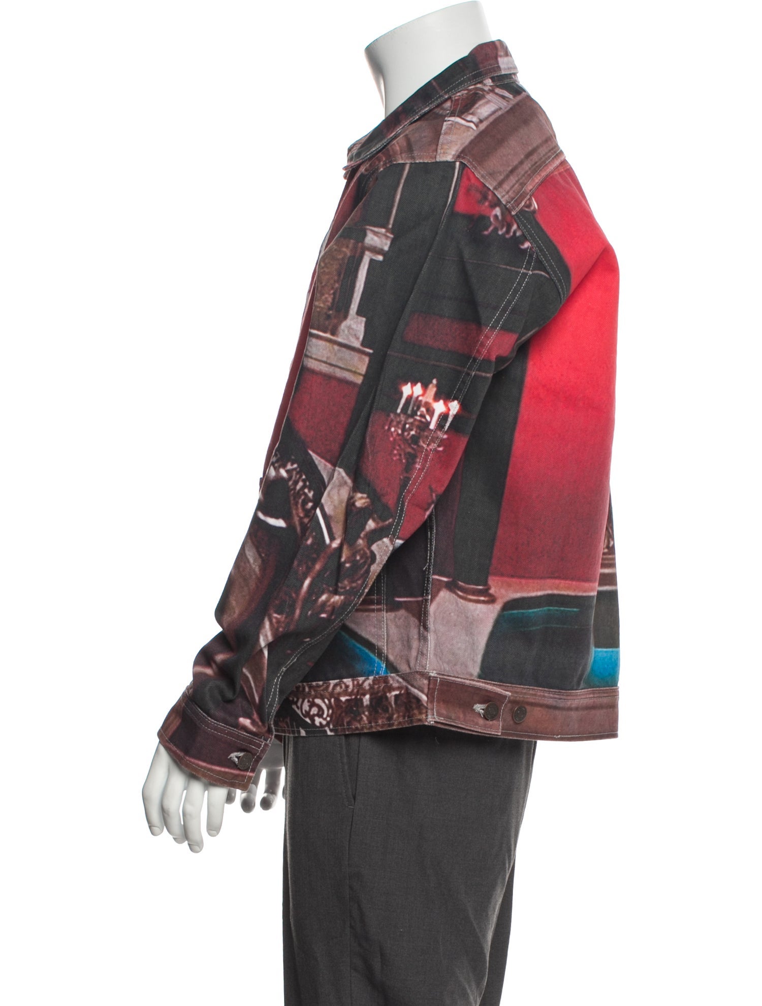 Supreme Scarface the World Is Yours Denim Printed Denim Jacket