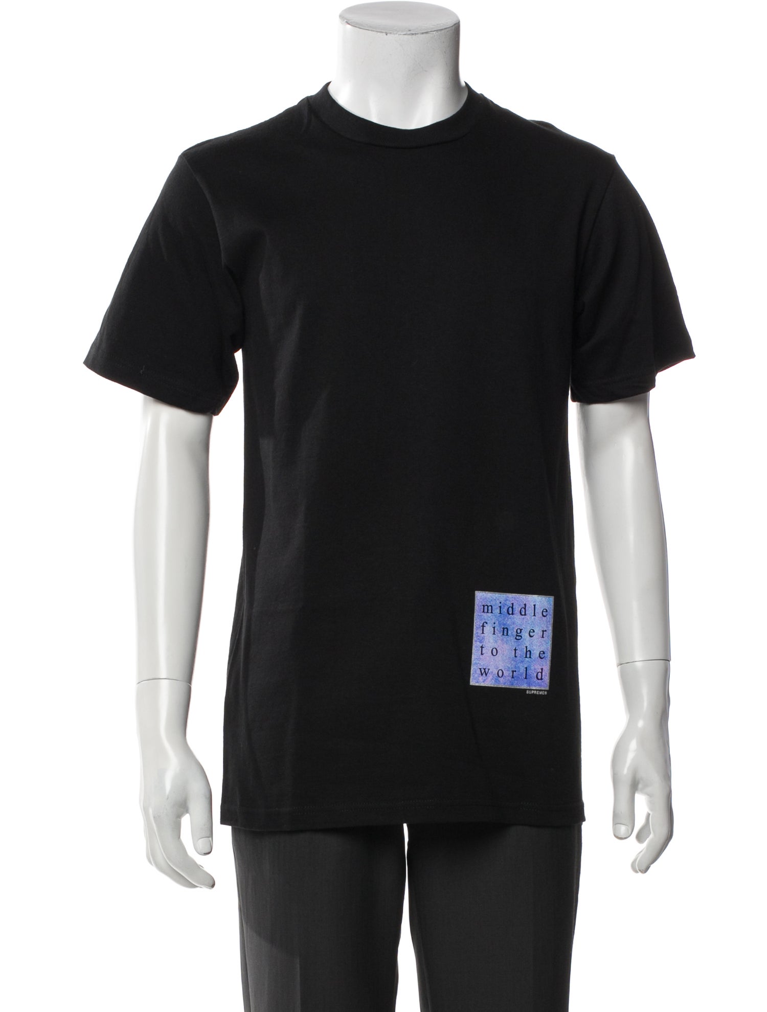 Supreme 2019 Middle Finger to the World T-Shirt