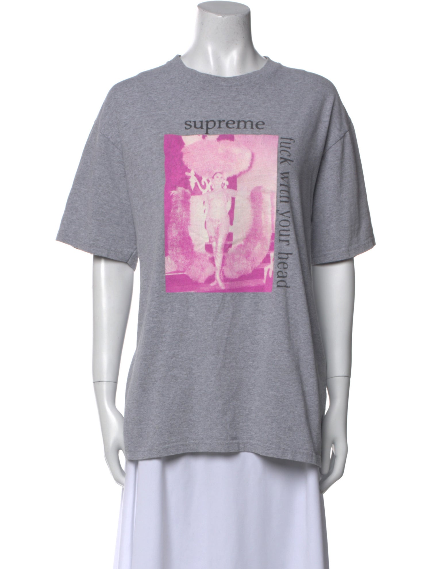 Supreme 'Fuck With Your Head' Graphic Print T-Shirt