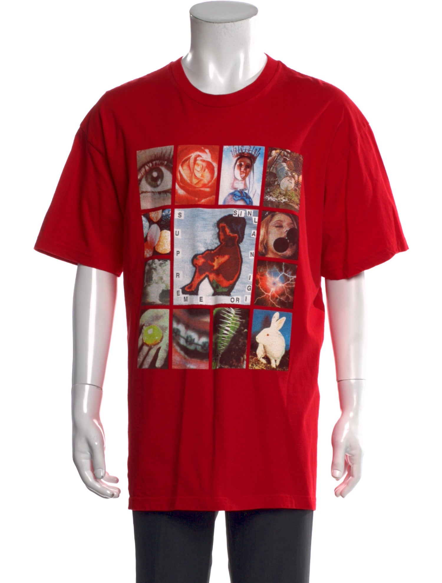 Supreme Graphic Print Crew Neck T-Shirt