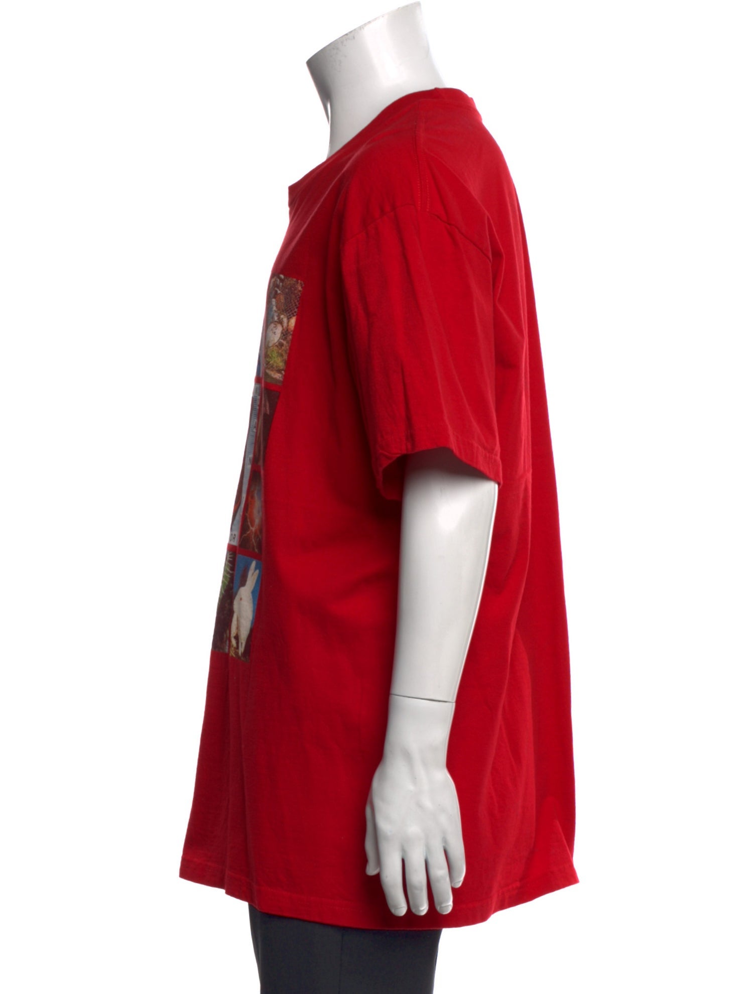 Supreme Graphic Print Crew Neck T-Shirt