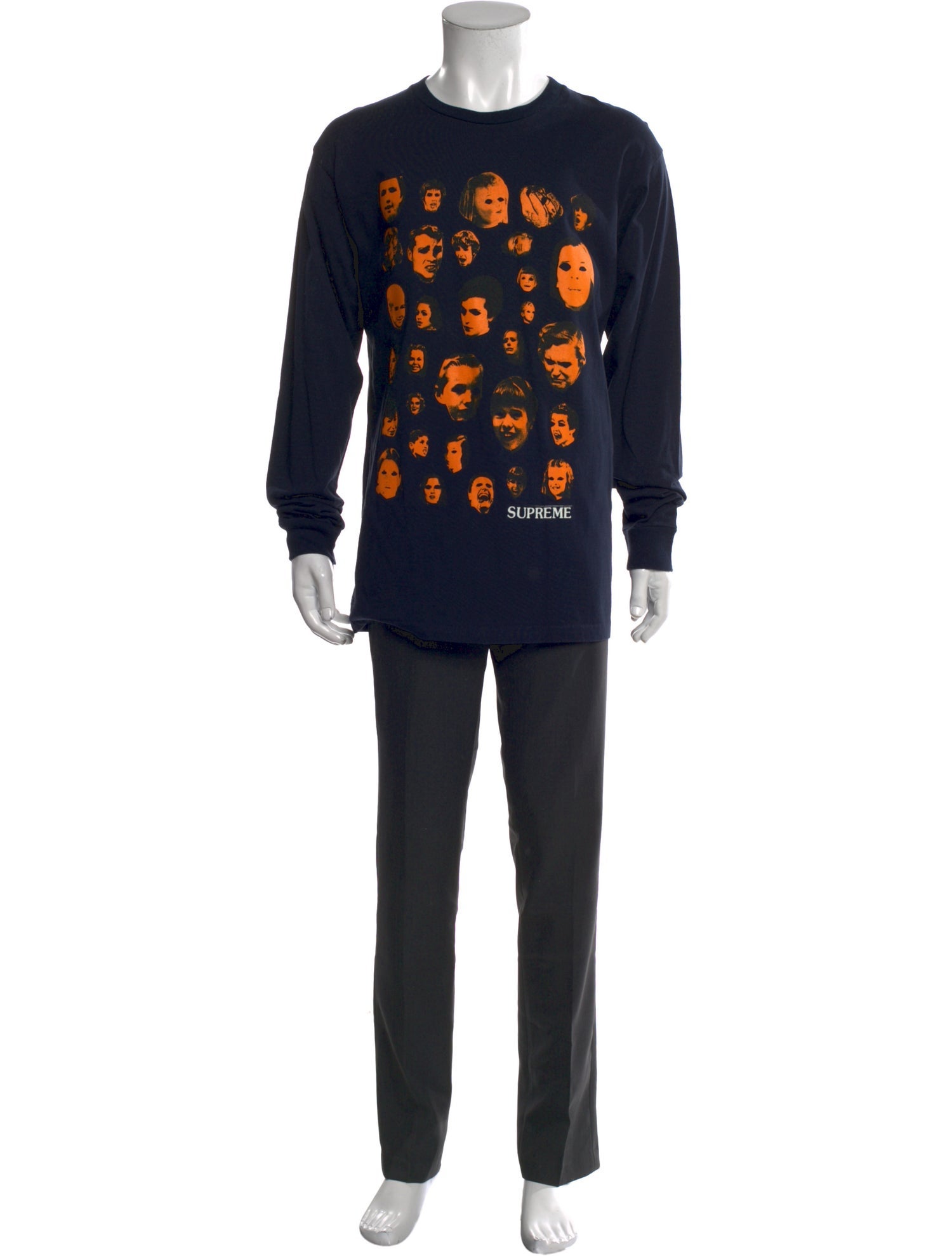 Supreme Faces L/S Printed T-Shirt