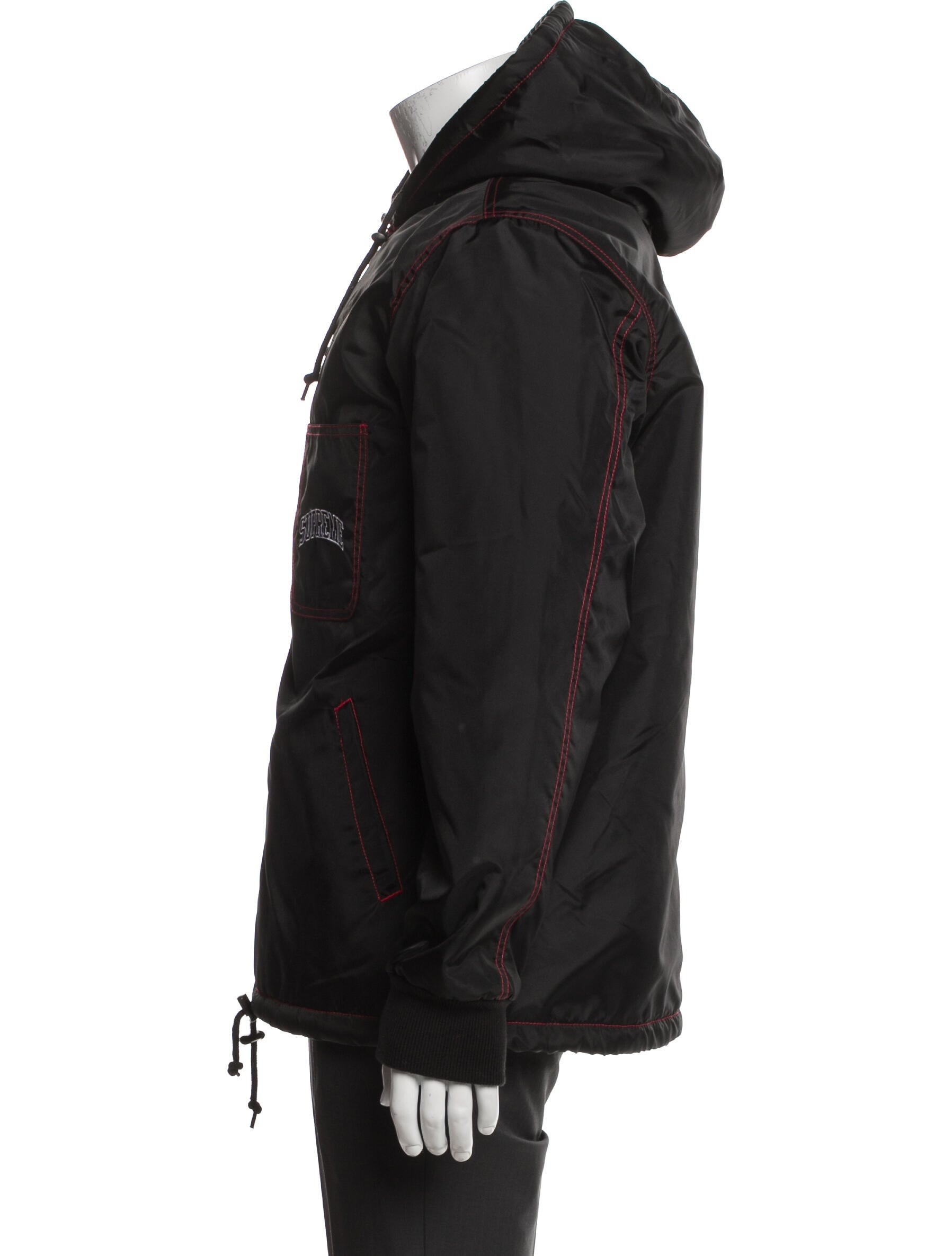 Supreme 2018 Sherpa Lined Nylon Zip Parka