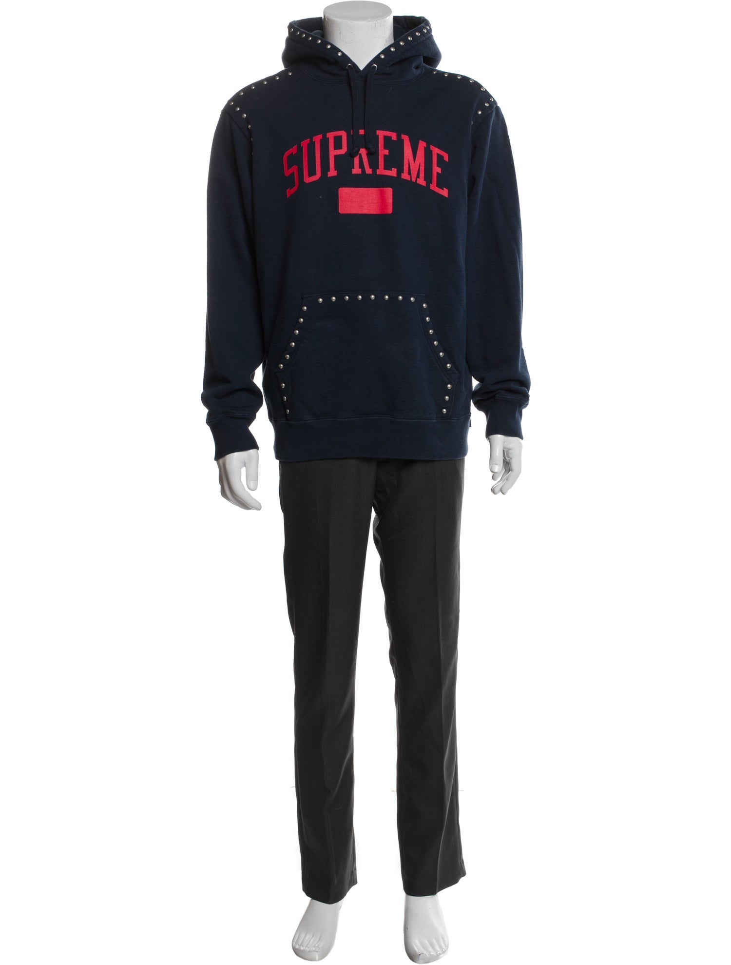 Supreme 2018 Studded Hoodie