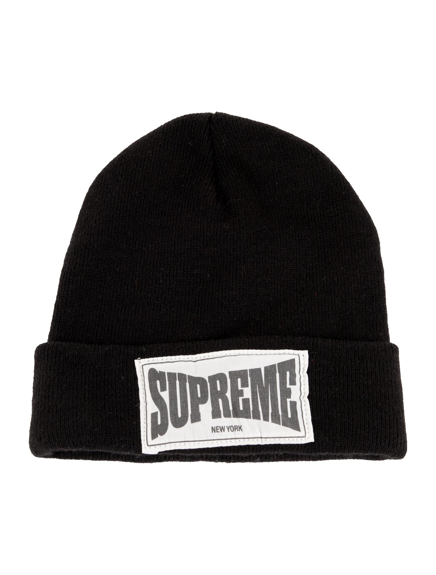 Supreme Woven Label Beanie