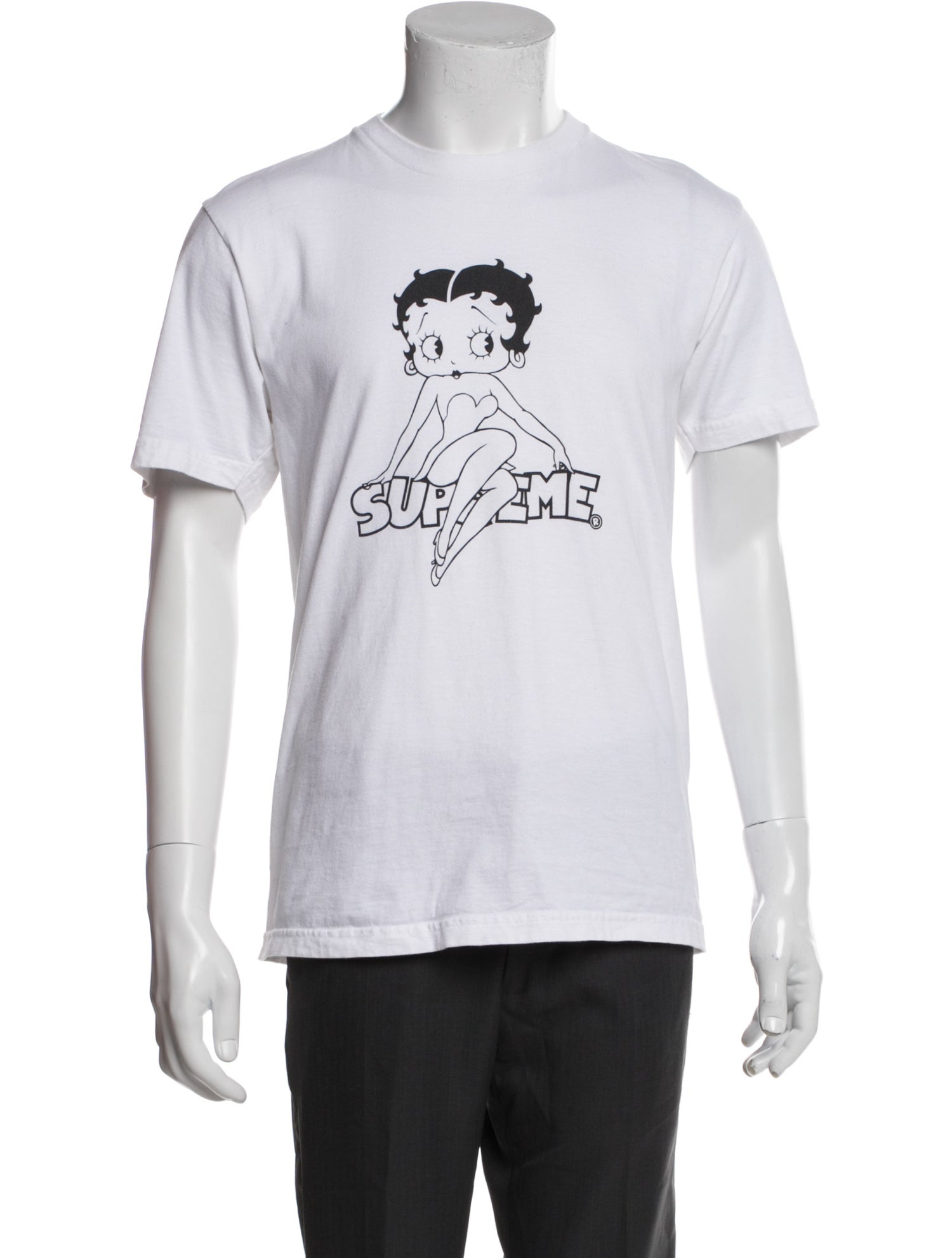 Supreme Graphic Print Crew Neck T-Shirt