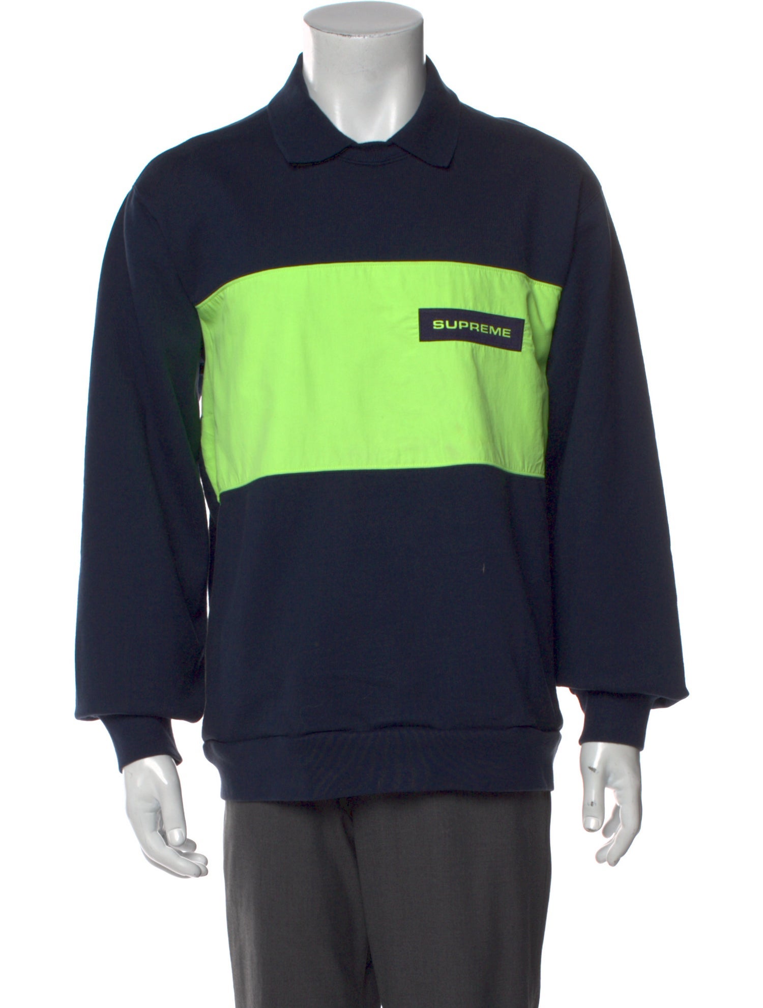 Supreme 2017 Polo Crewneck Polo Sweater