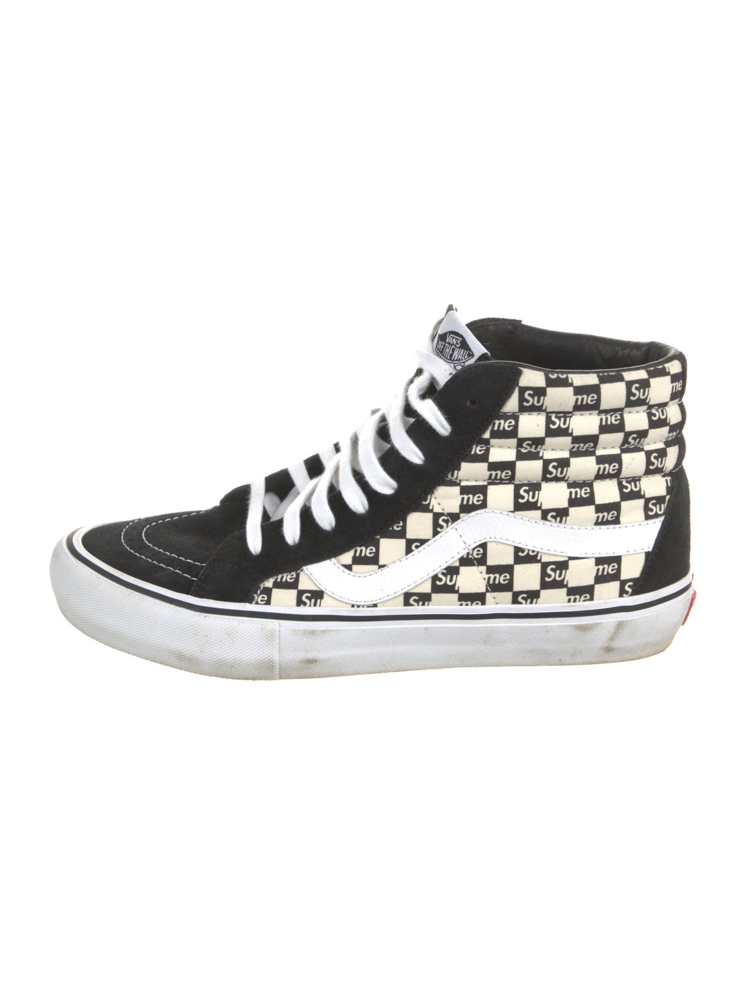 Supreme Checker Logo Sk8-Hi Sneakers