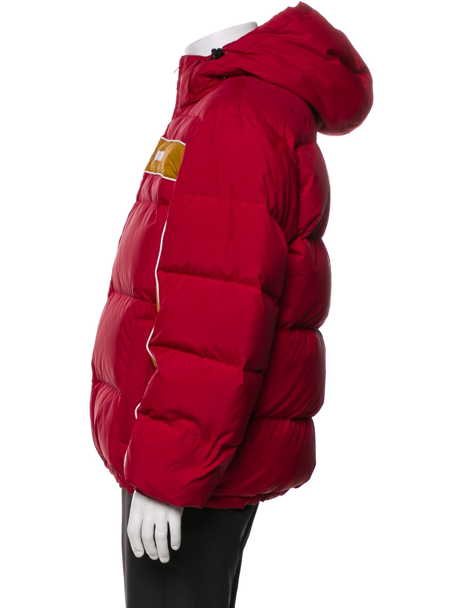 Supreme 2018 Stripe Panel Down Puffer Coat