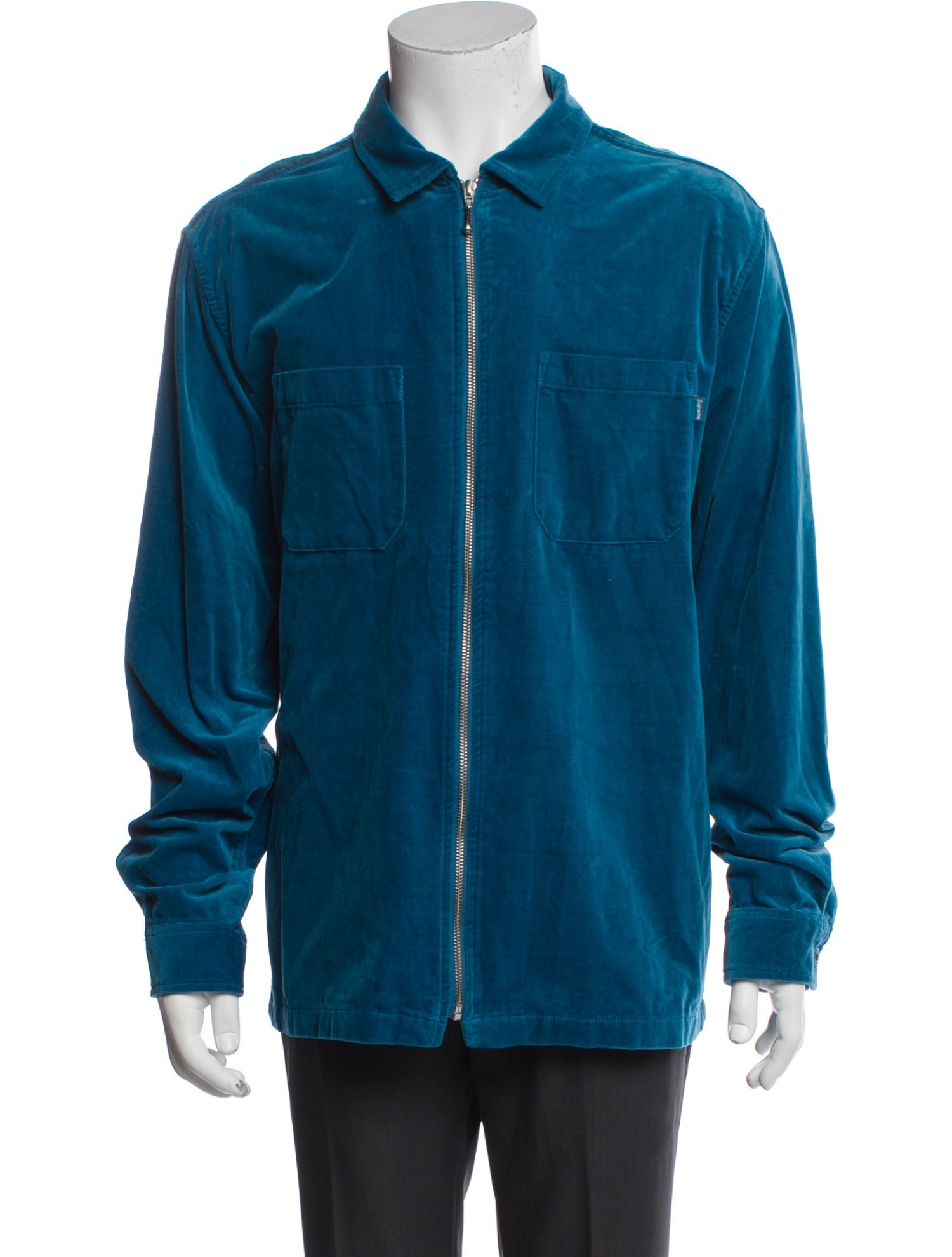 Supreme 2018 Velvet Zip Up Jacket