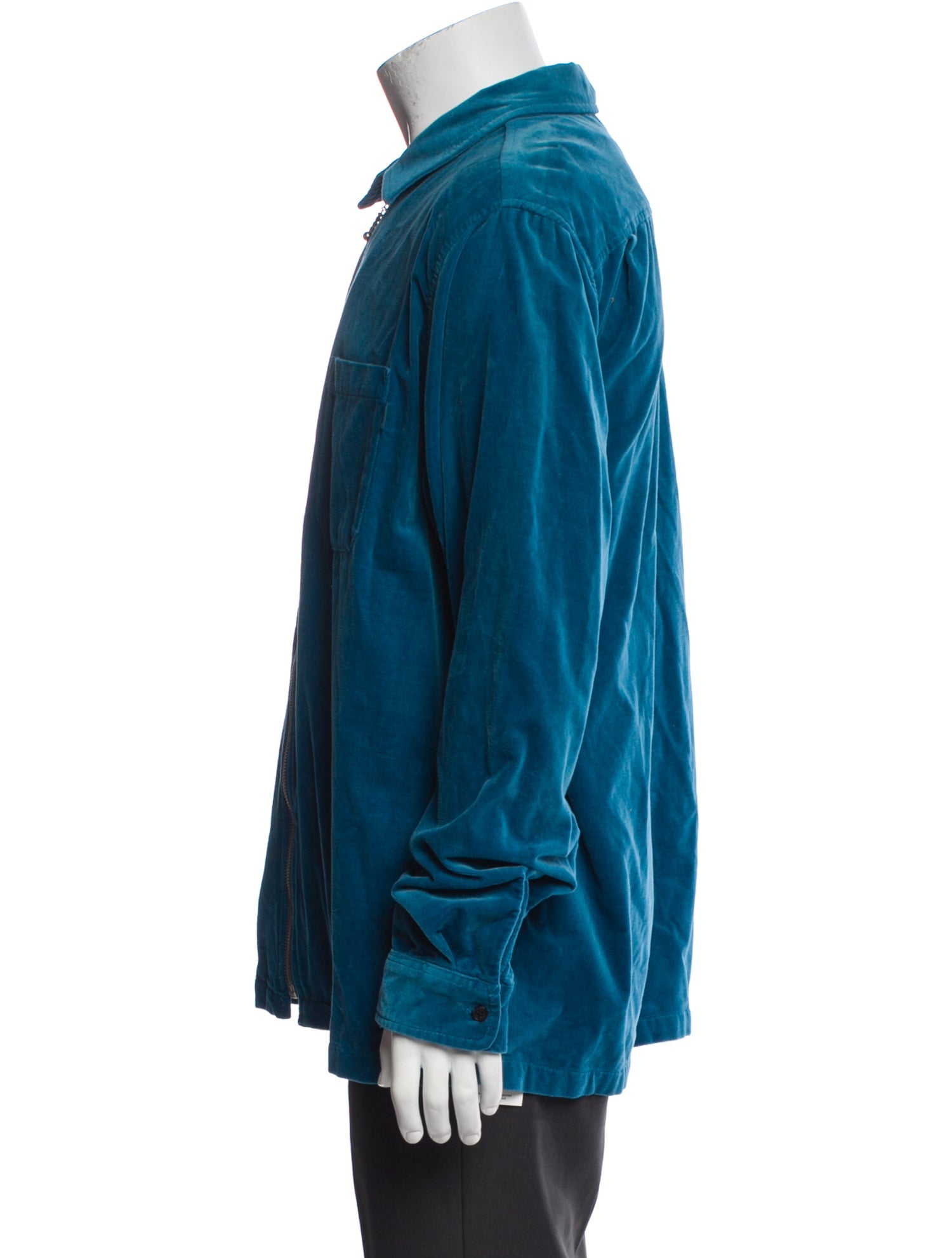 Supreme 2018 Velvet Zip Up Jacket