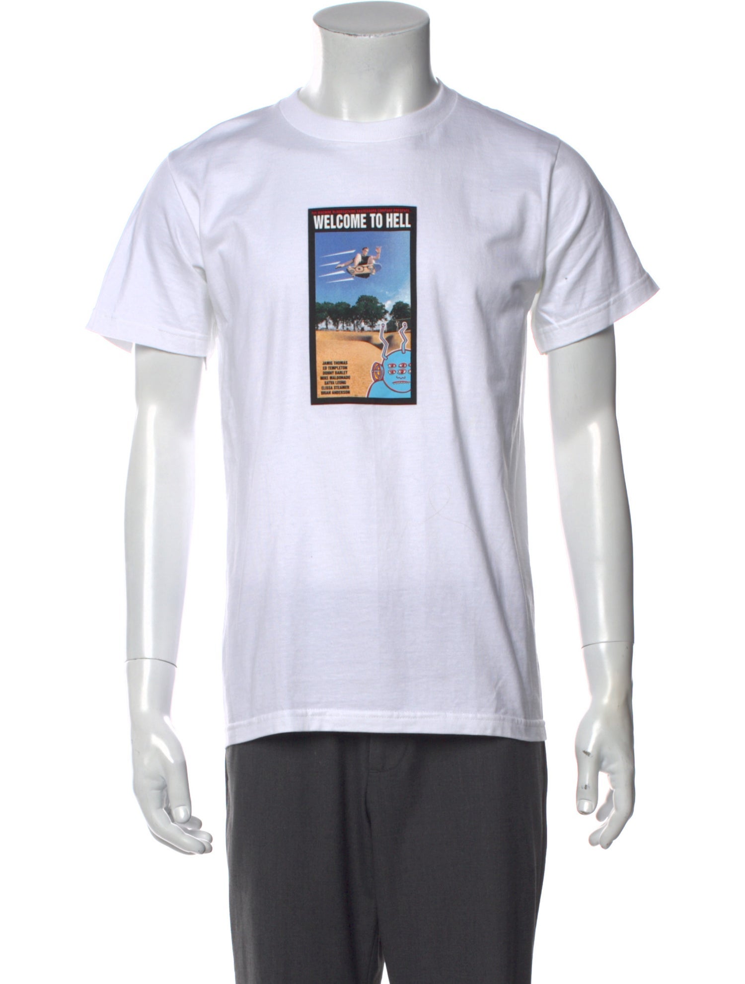 Supreme 2024 Toy Machine Welcome To Hell T-Shirt