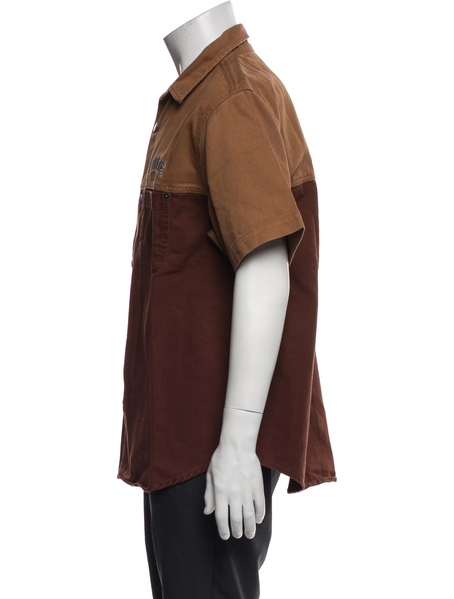 Supreme 2018 2-Tone Denim S/S Shirt