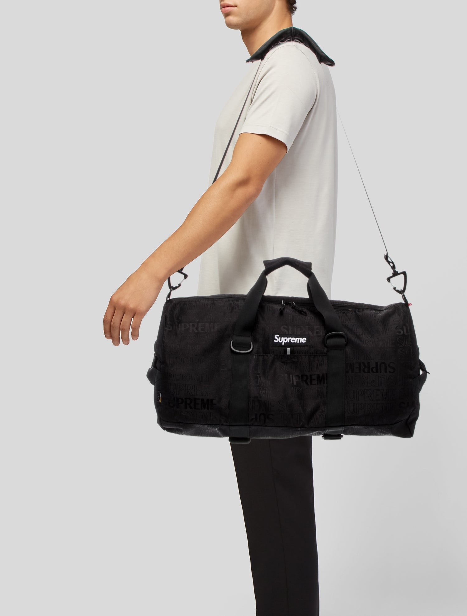 Supreme Monogram Weekender Bag