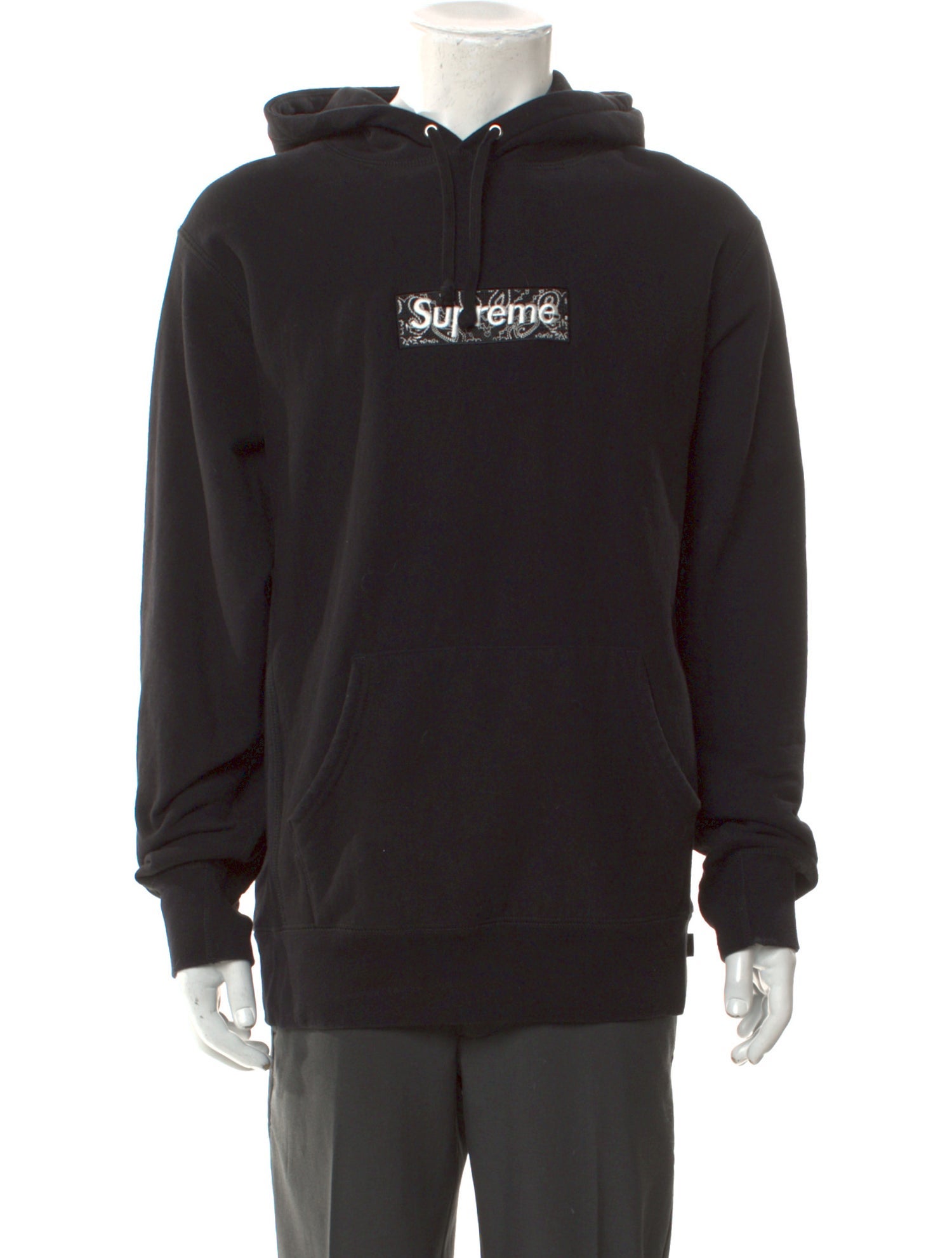 Supreme 2019 Bandana Box Logo Hoodie