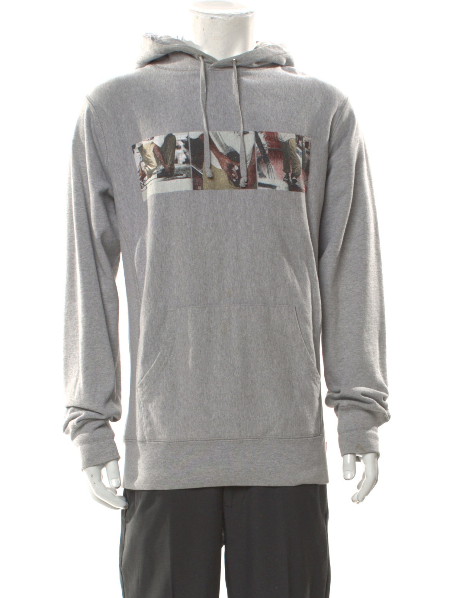 Supreme Graphic Print Crew Neck Hoodie