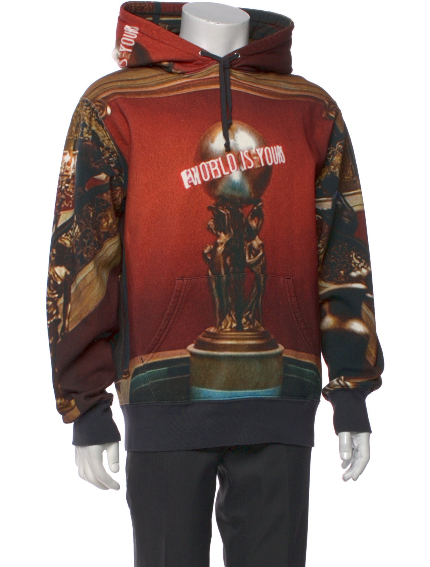 Supreme 2017 The World is Yours Hoodie