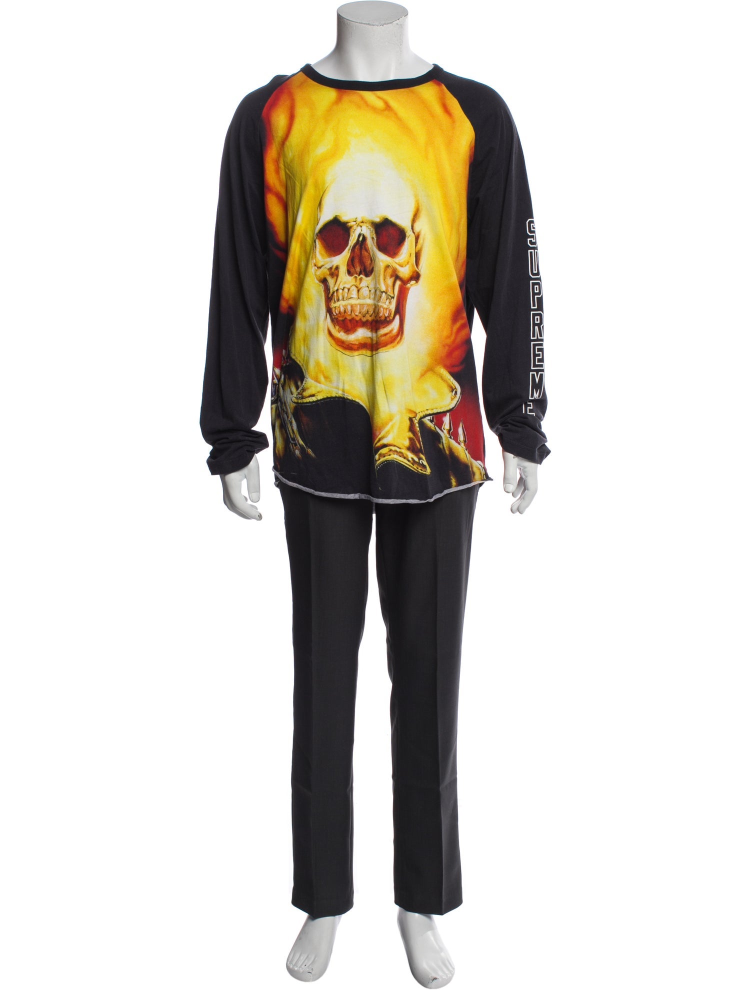 Supreme Graphic Print Crew Neck T-Shirt