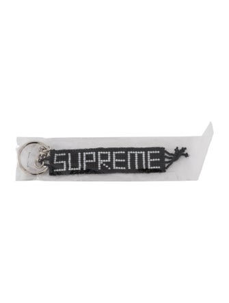 Supreme Beaded Keychain