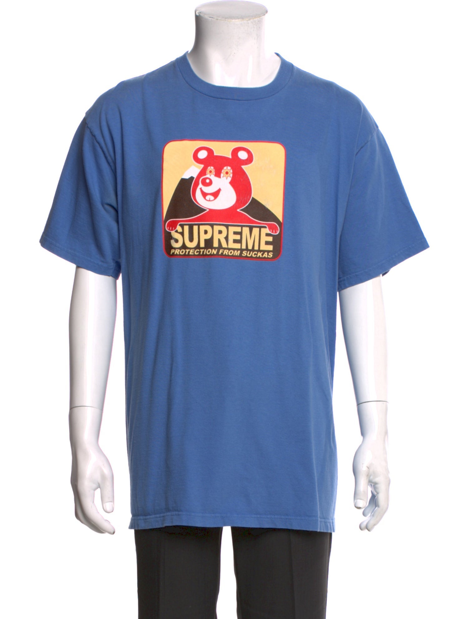 Supreme Graphic Print Crew Neck T-Shirt