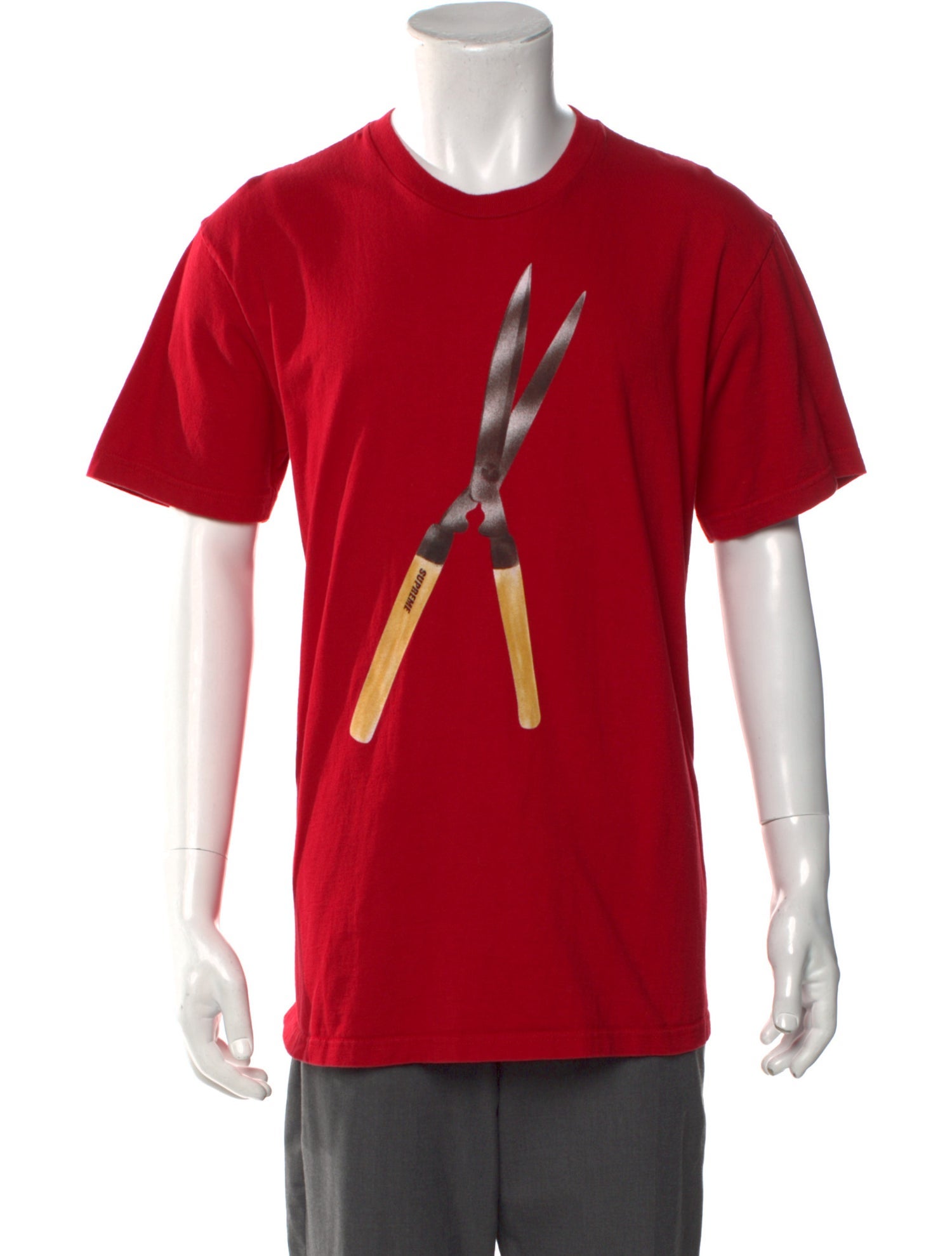 Supreme Graphic Print Crew Neck T-Shirt