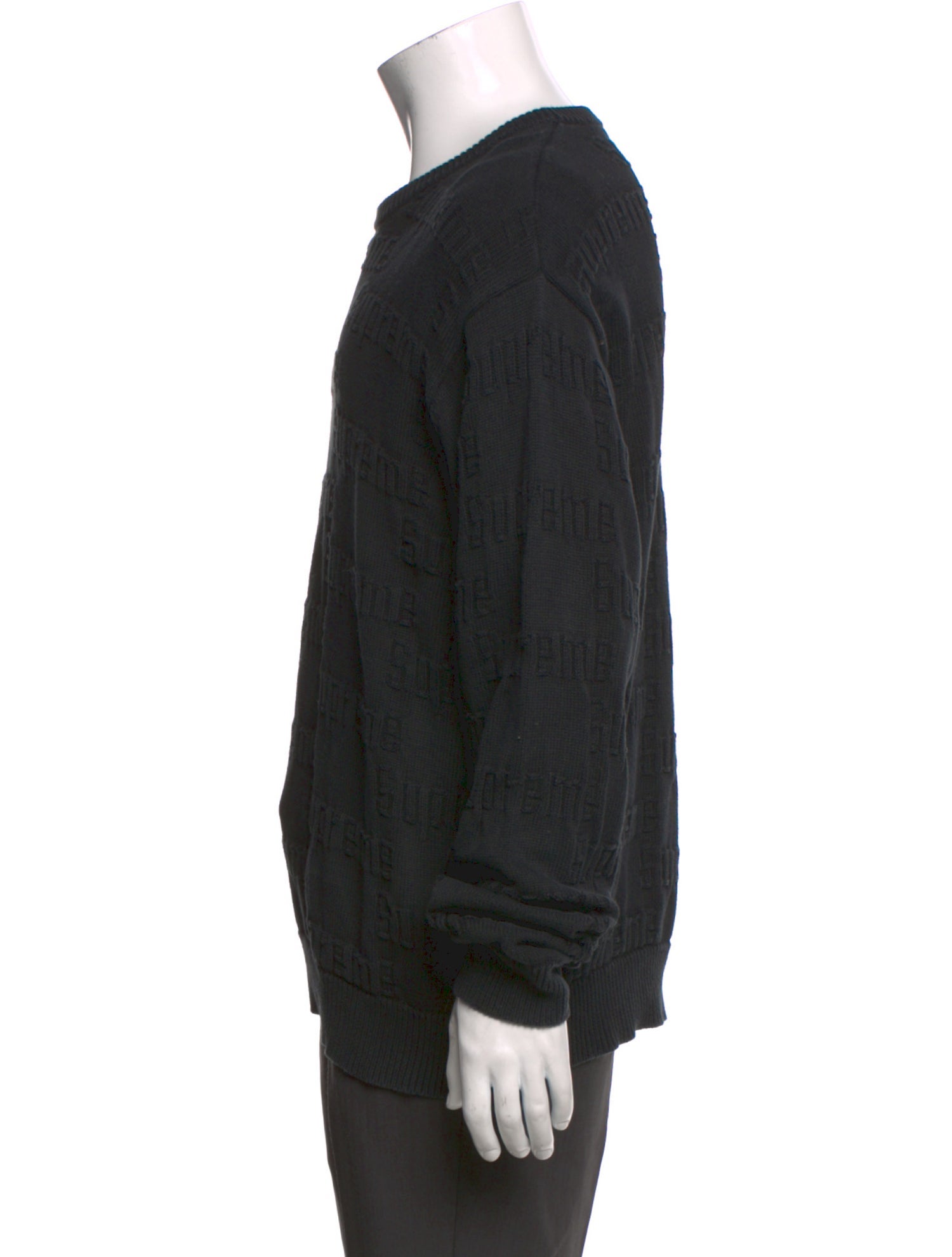 Supreme 2019 Raised Logo Pullover