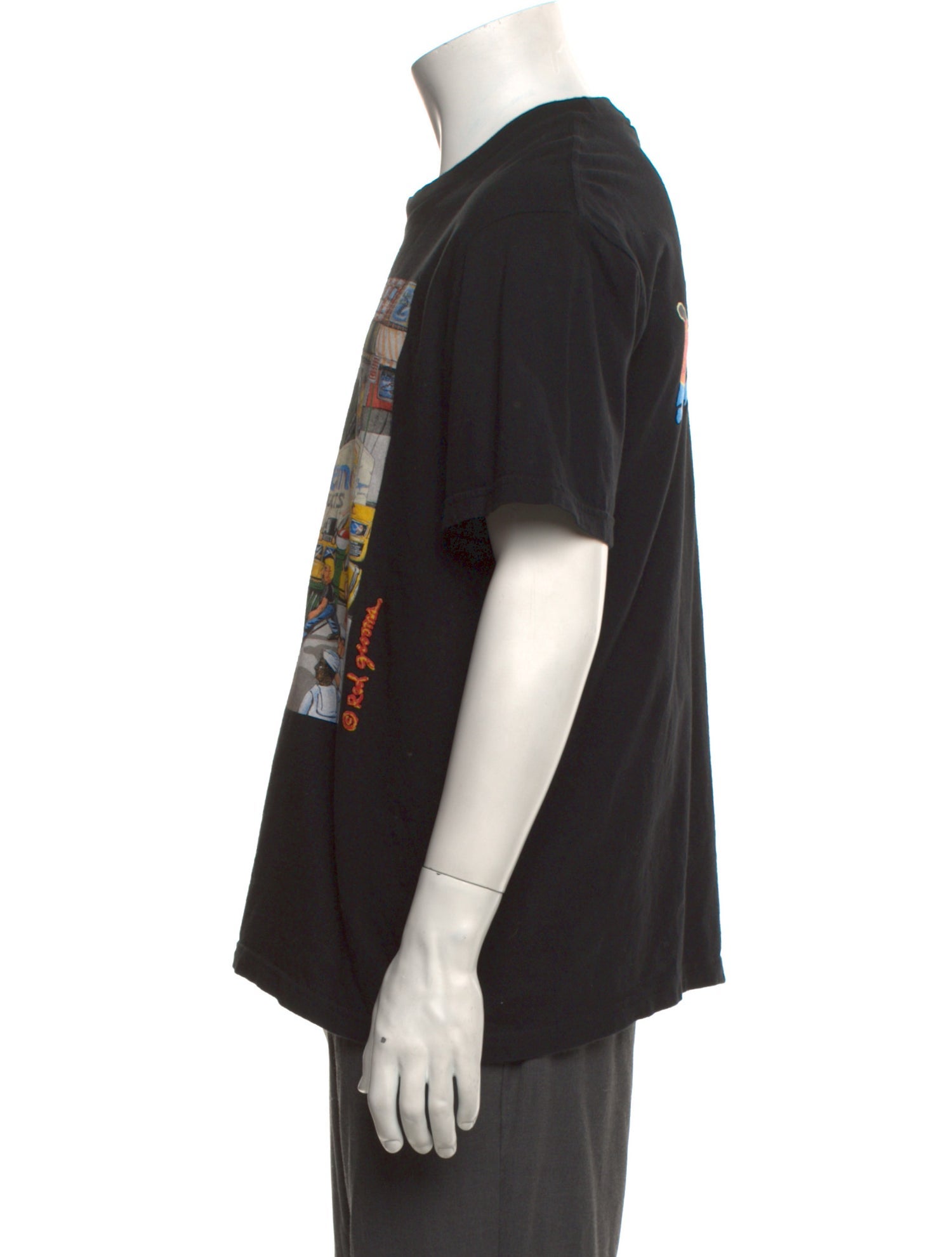 Supreme Graphic Print Crew Neck T-Shirt