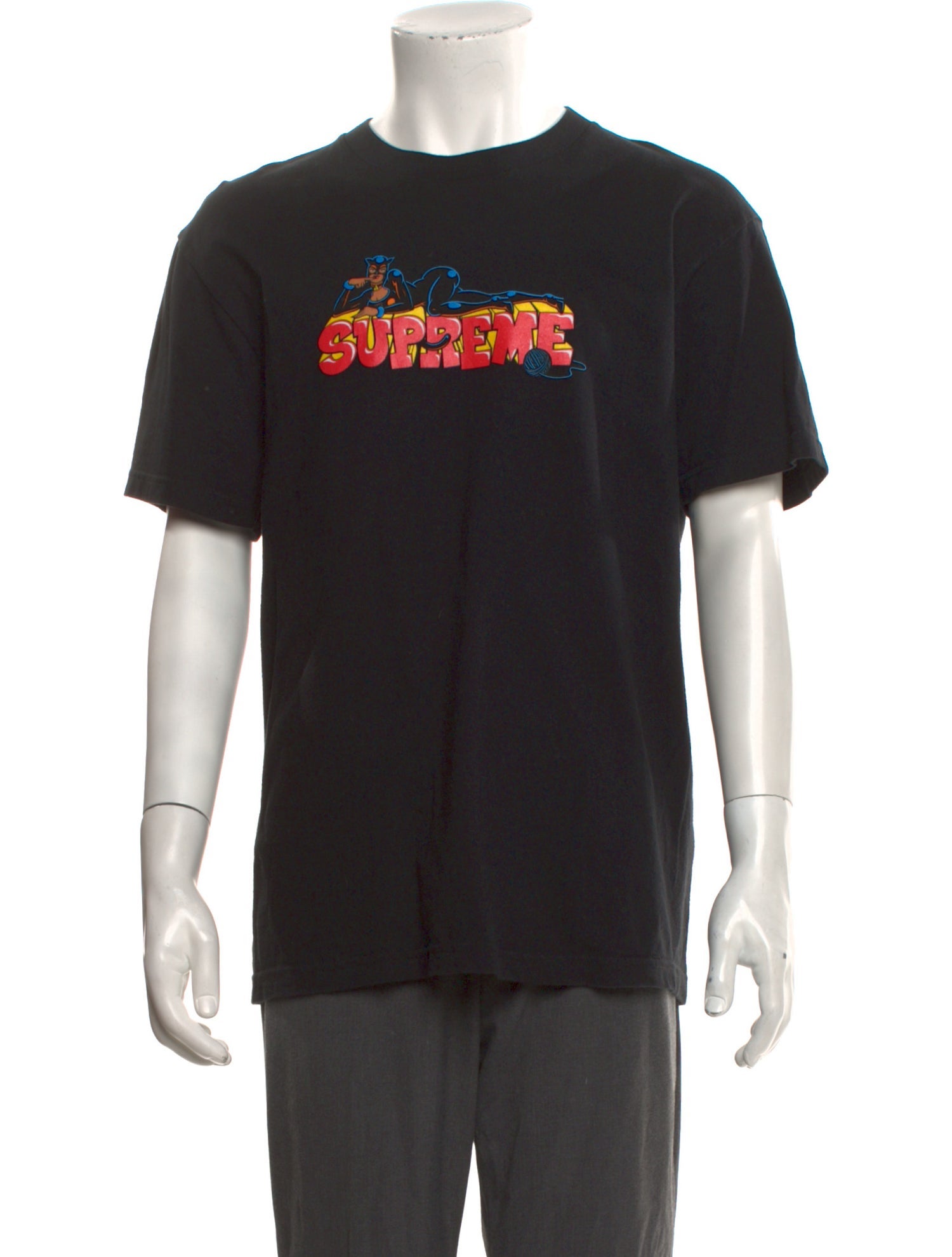 Supreme Graphic Print Crew Neck T-Shirt