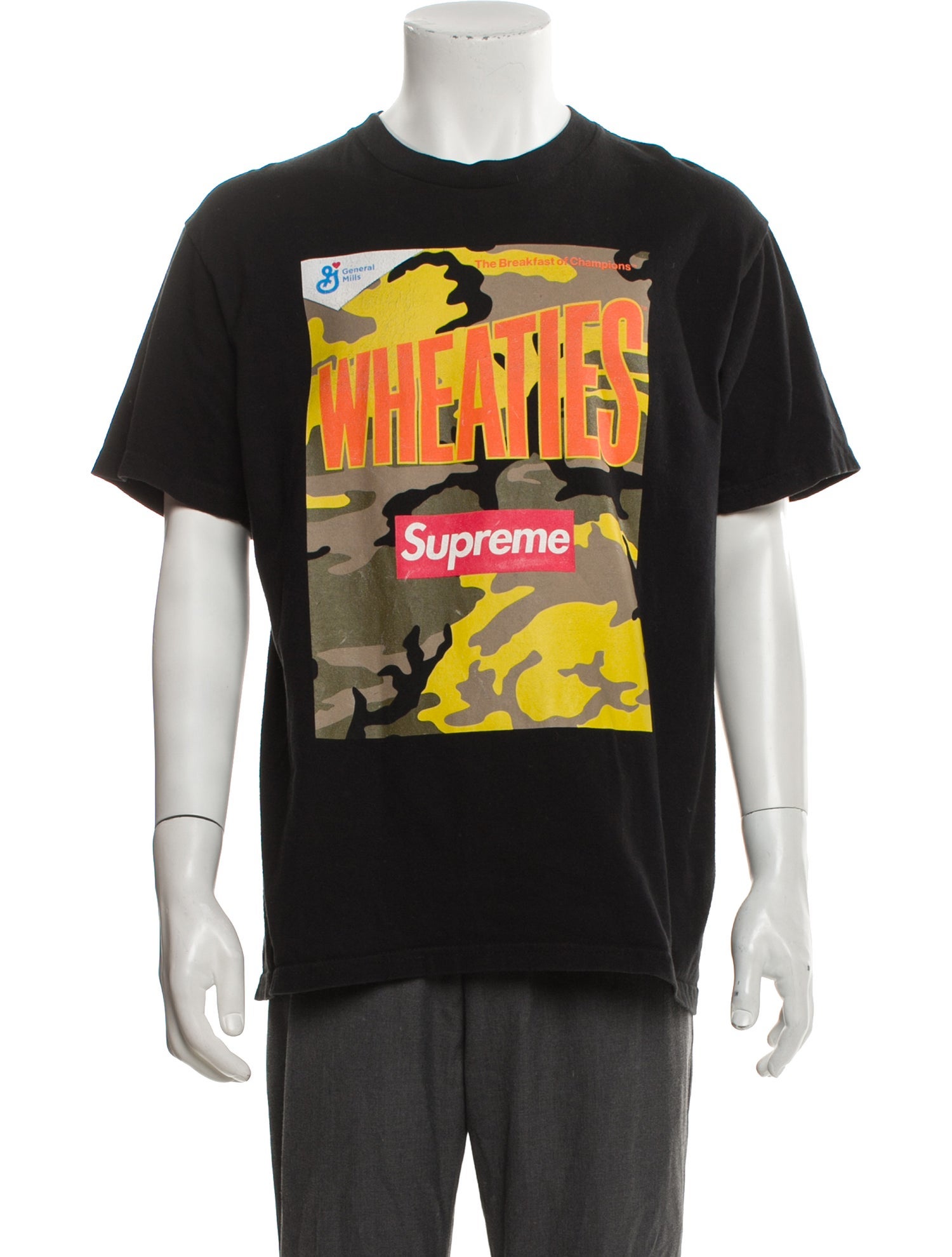 Supreme Graphic Print Crew Neck T-Shirt