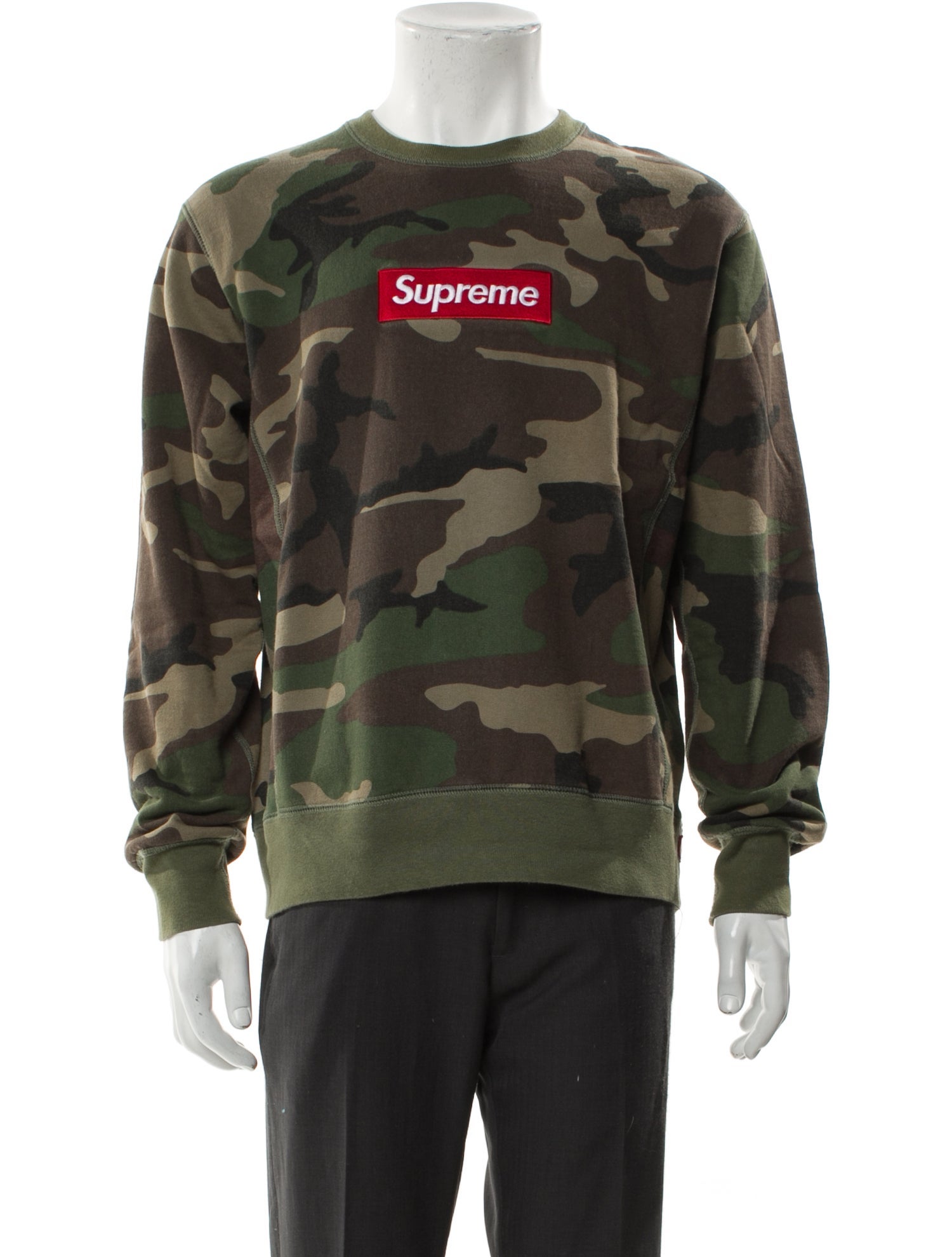 Supreme Printed Crew Neck Sweatshirt