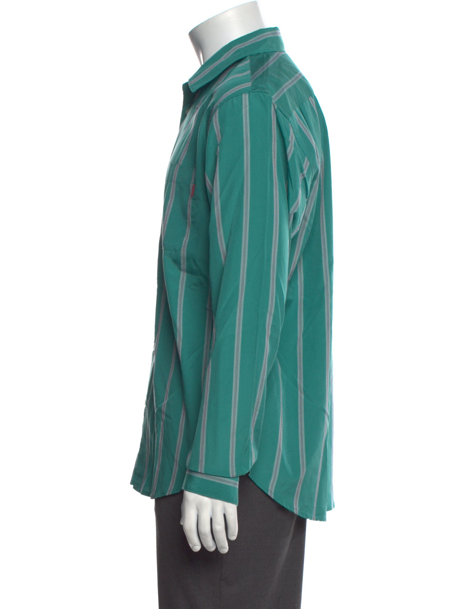 Supreme 2019 Stripe Long Sleeve Shirt w/ Tags