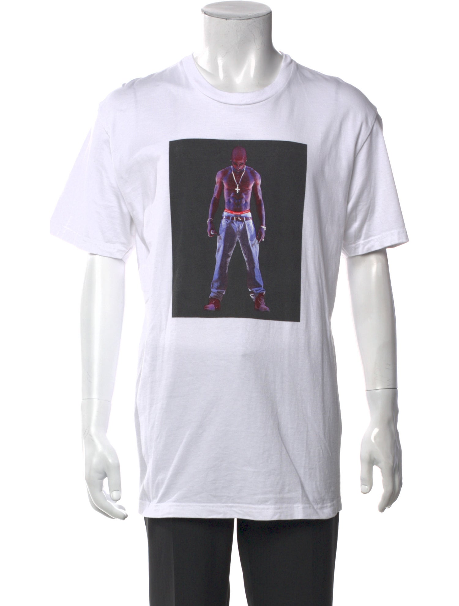 Supreme Graphic Print Crew Neck T-Shirt