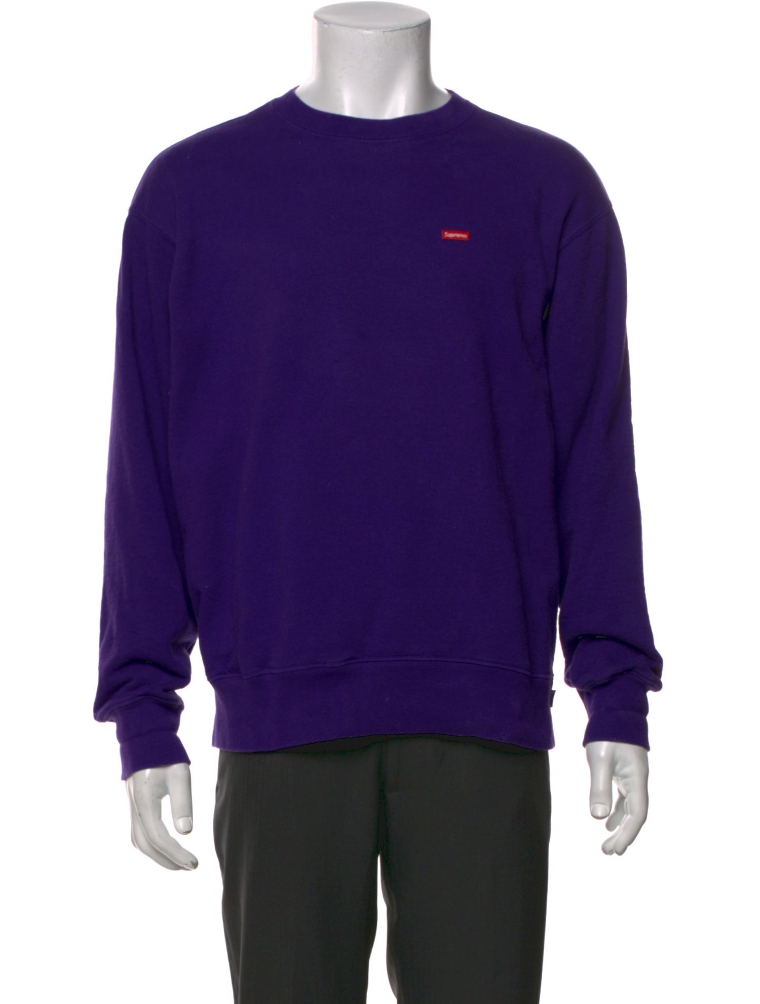 Supreme Crew Neck Long Sleeve Pullover