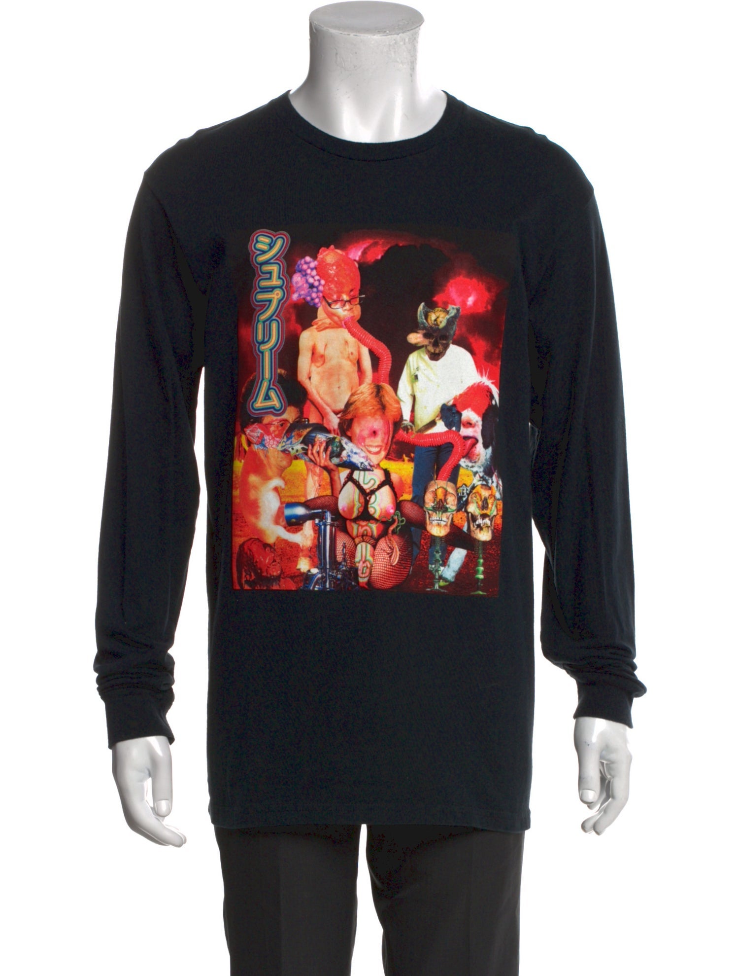 Supreme Sekintani La Norihiro L/S Graphic Print T-Shirt