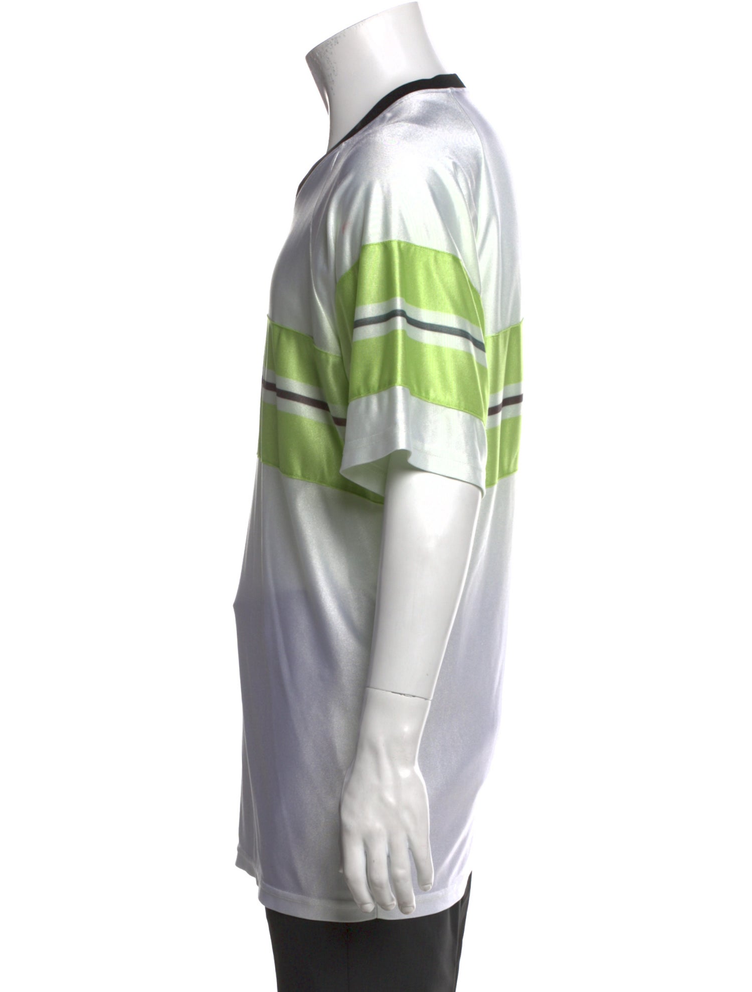 Supreme Striped V-Neck T-Shirt