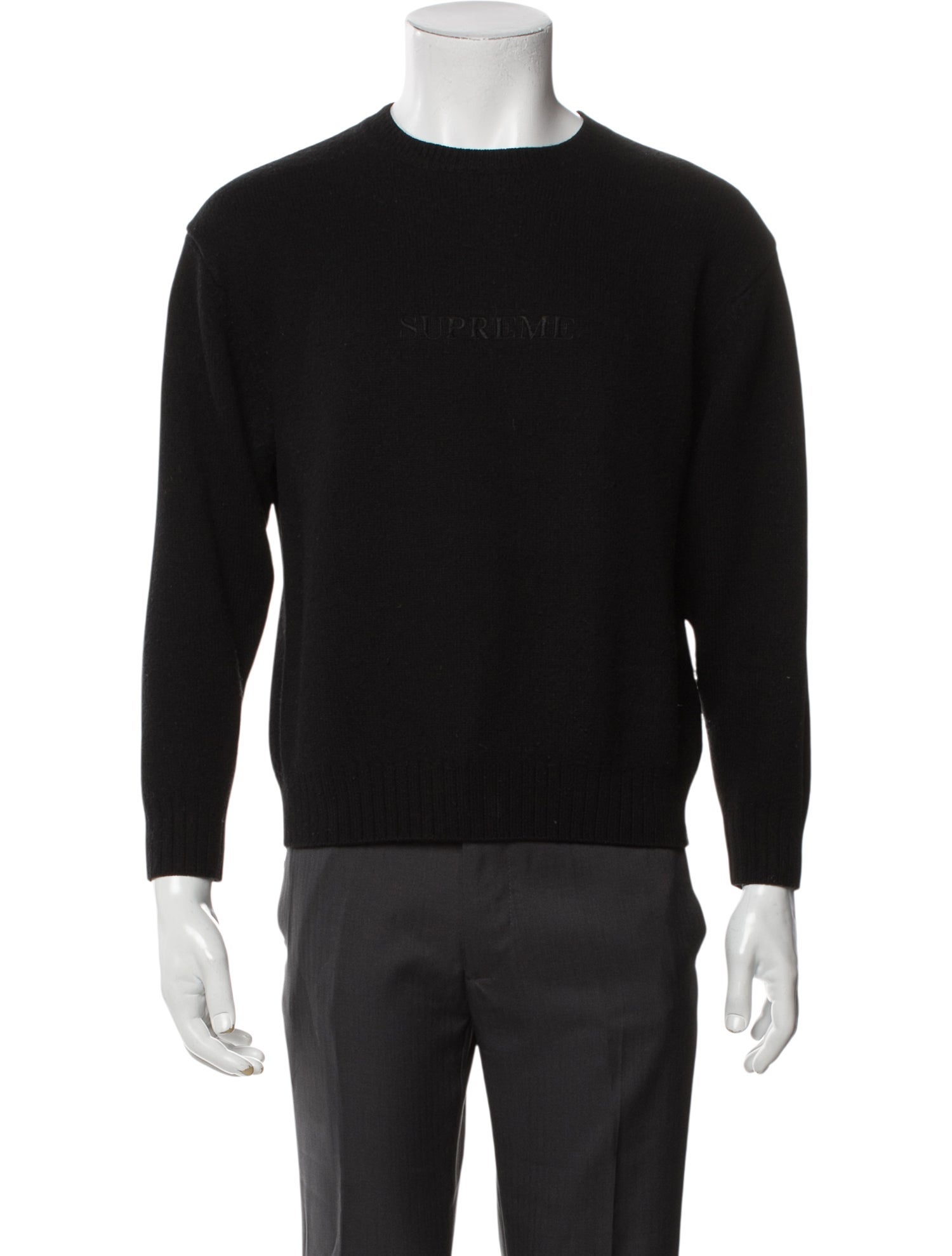 Supreme Crew Neck Long Sleeve Pullover