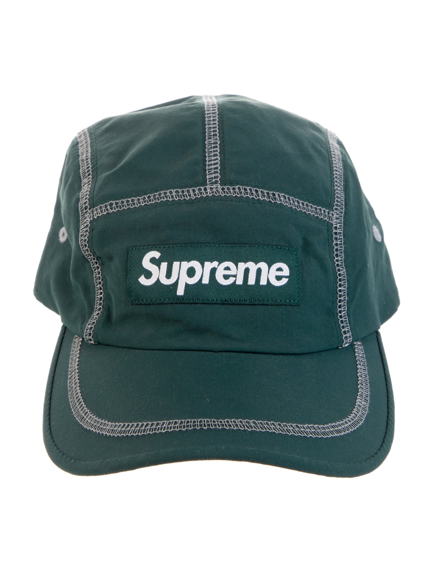 Supreme Reflective Stitch Camp Cap