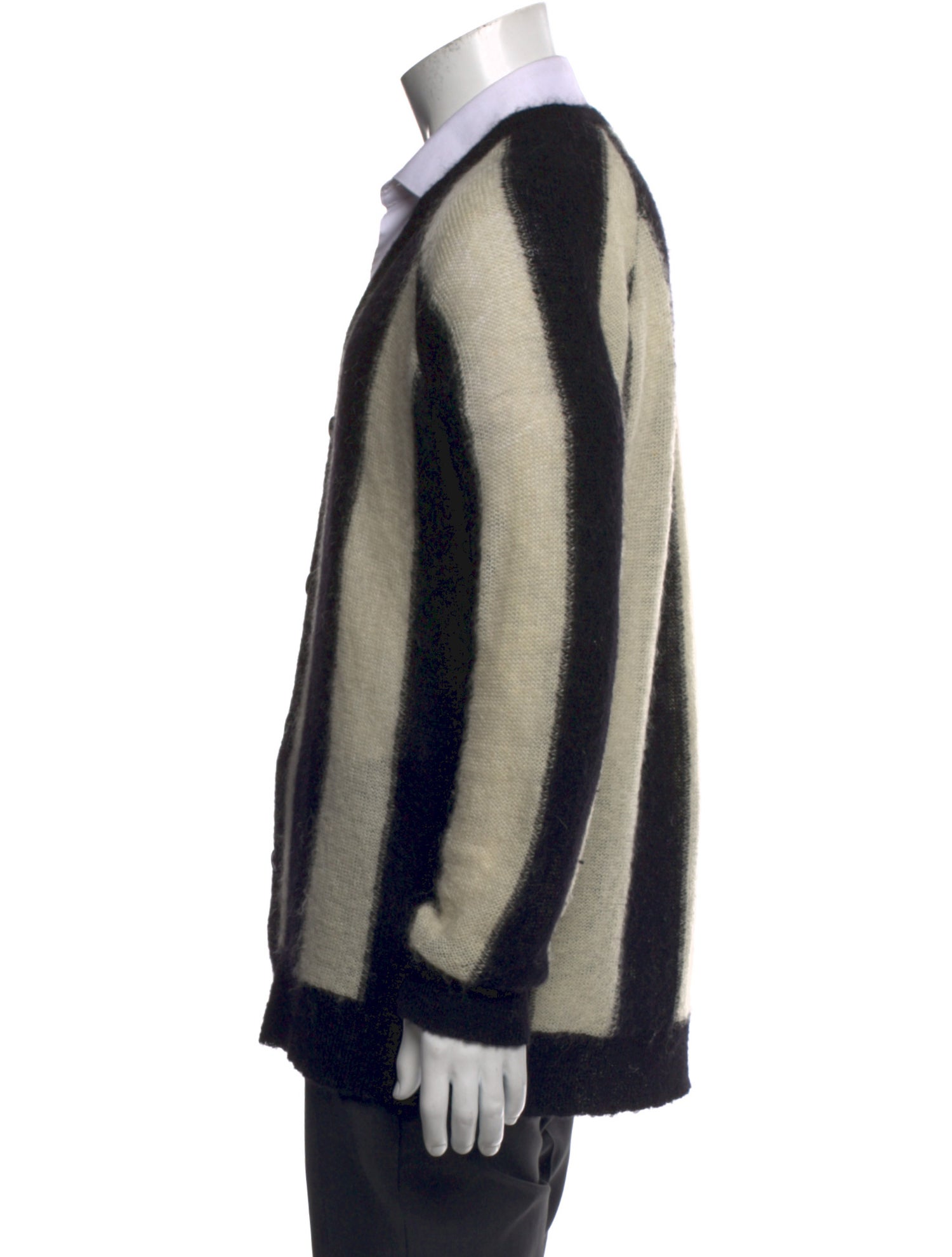 Supreme Striped V-Neck Cardigan
