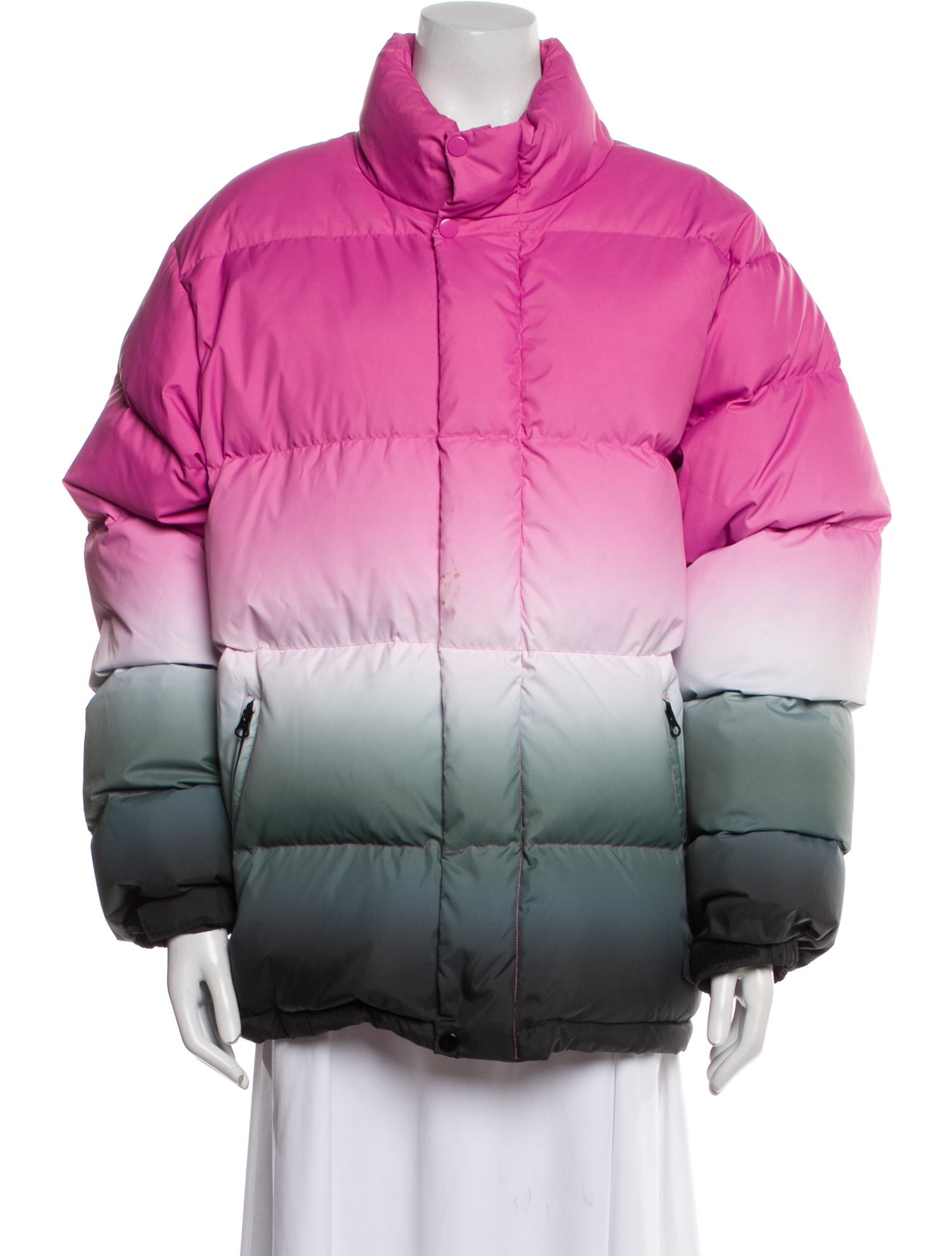 Supreme 2018 Gradient Puffy Puffer Coat