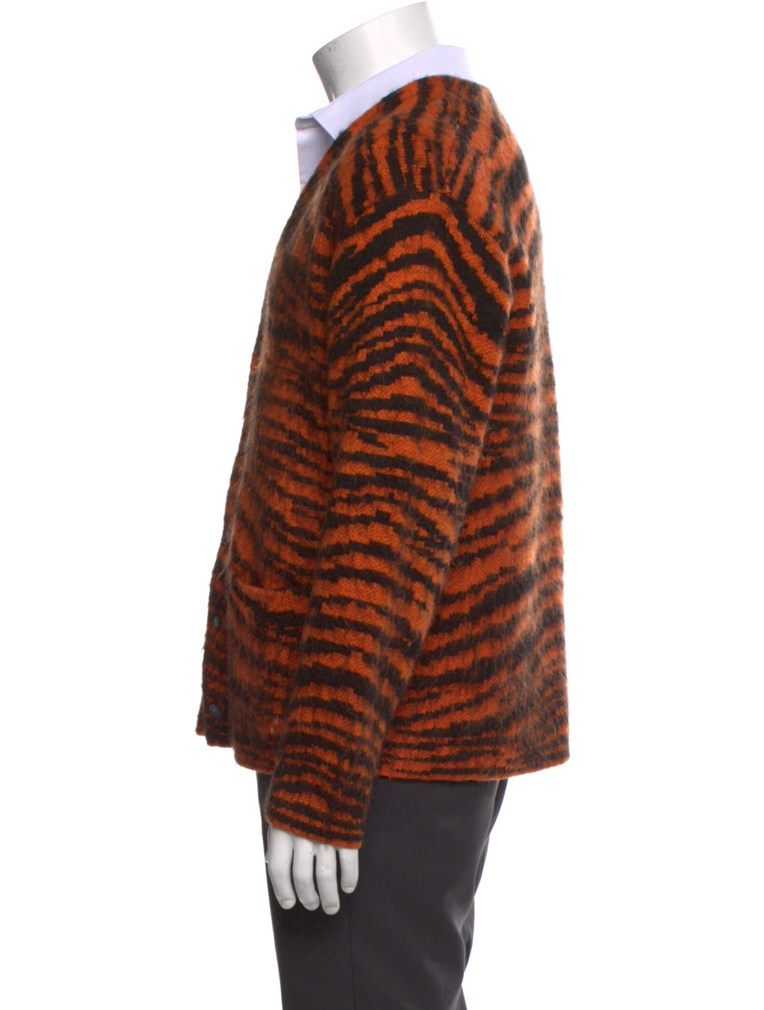 Supreme Animal Print V-Neck Cardigan