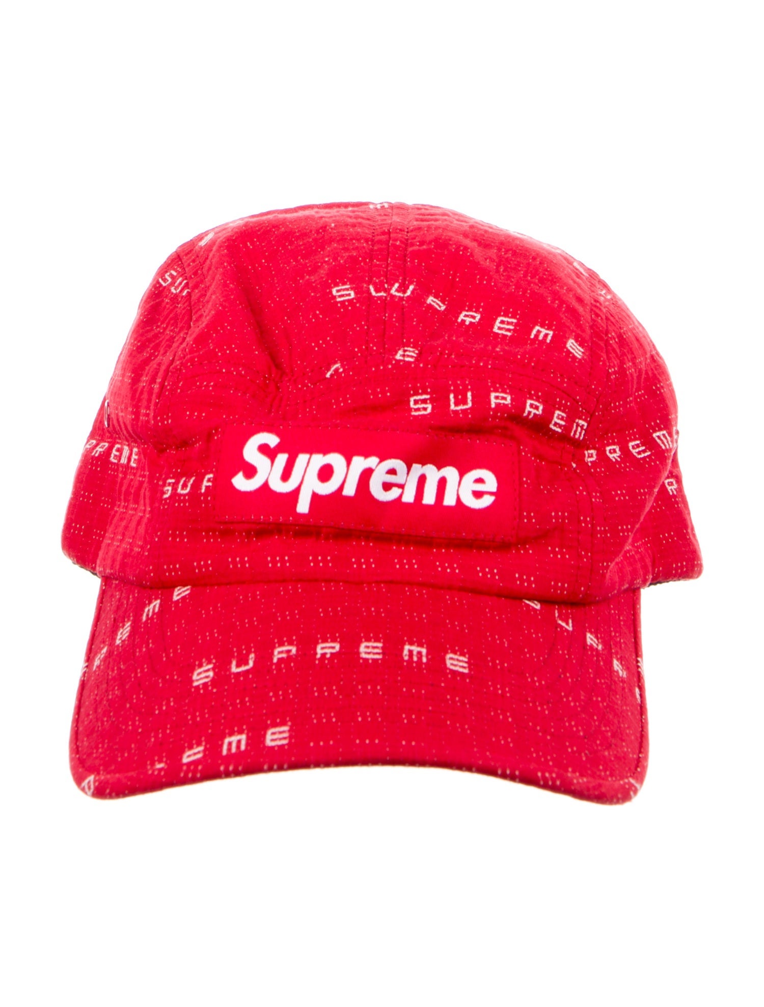 Supreme Stitch Jacquard Camp Cap