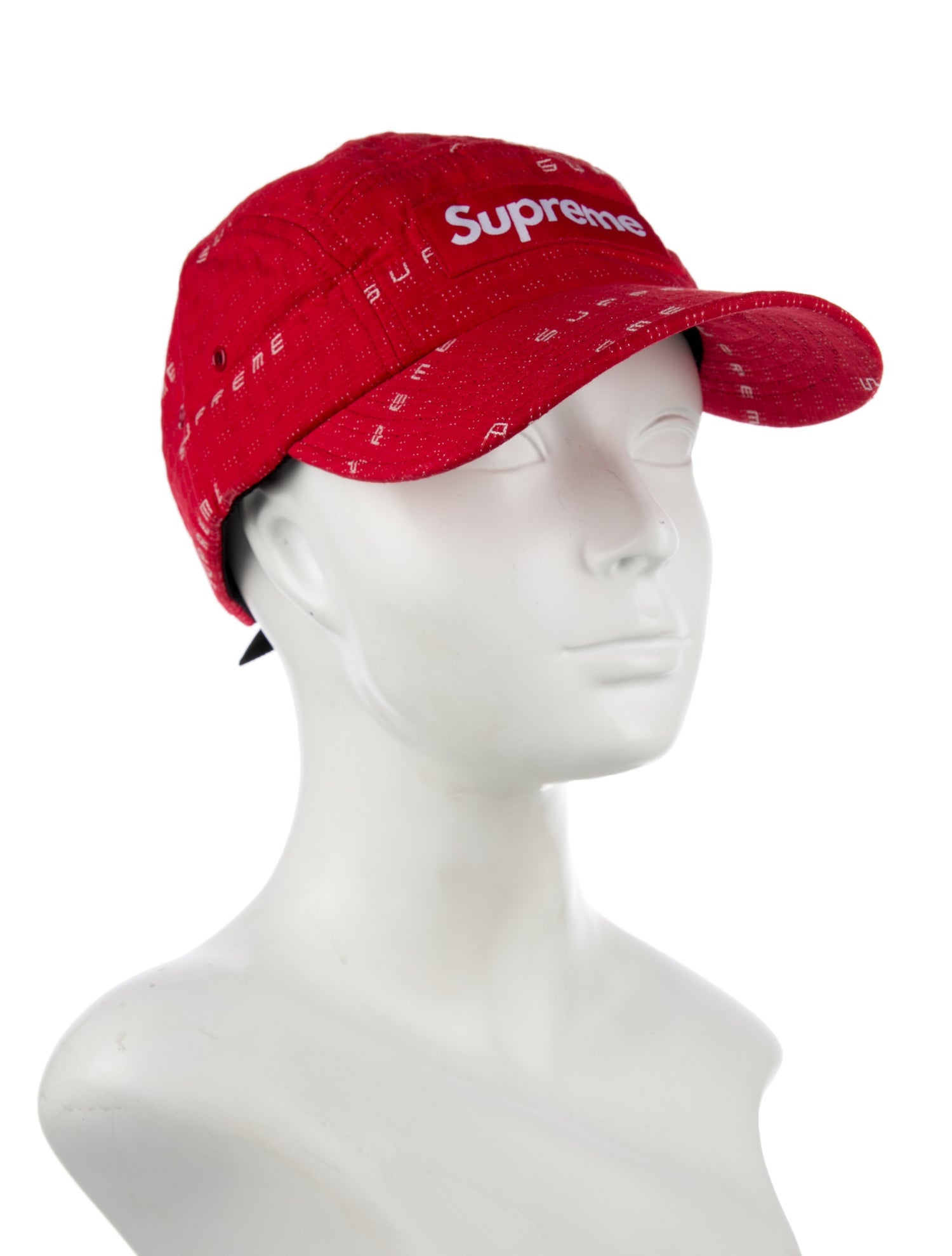 Supreme Stitch Jacquard Camp Cap
